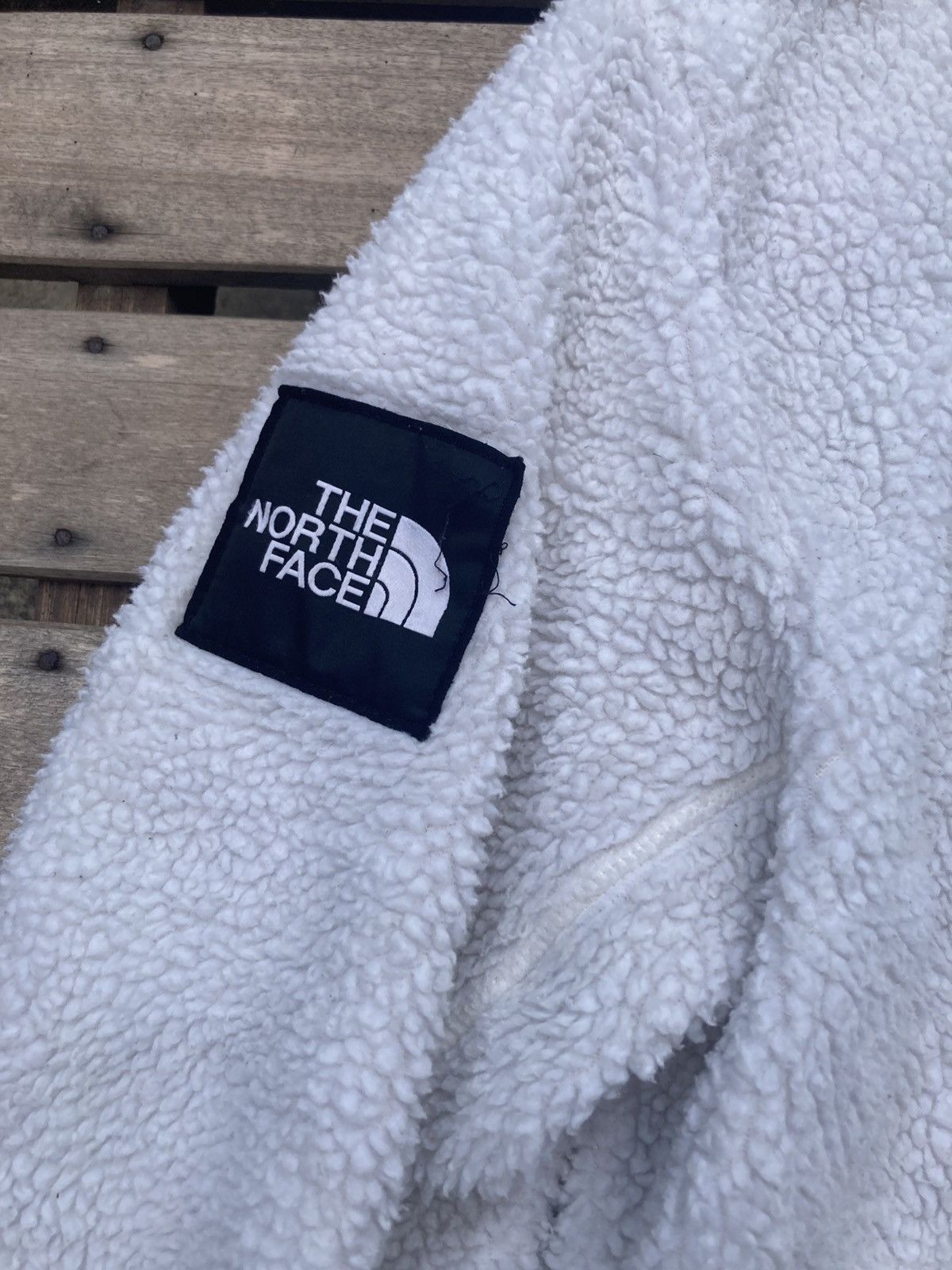 Vintage The North Face RIMO Sherpa Fleece High Pile Jackets Size US L / EU 52-54 / 3 - 4 Thumbnail