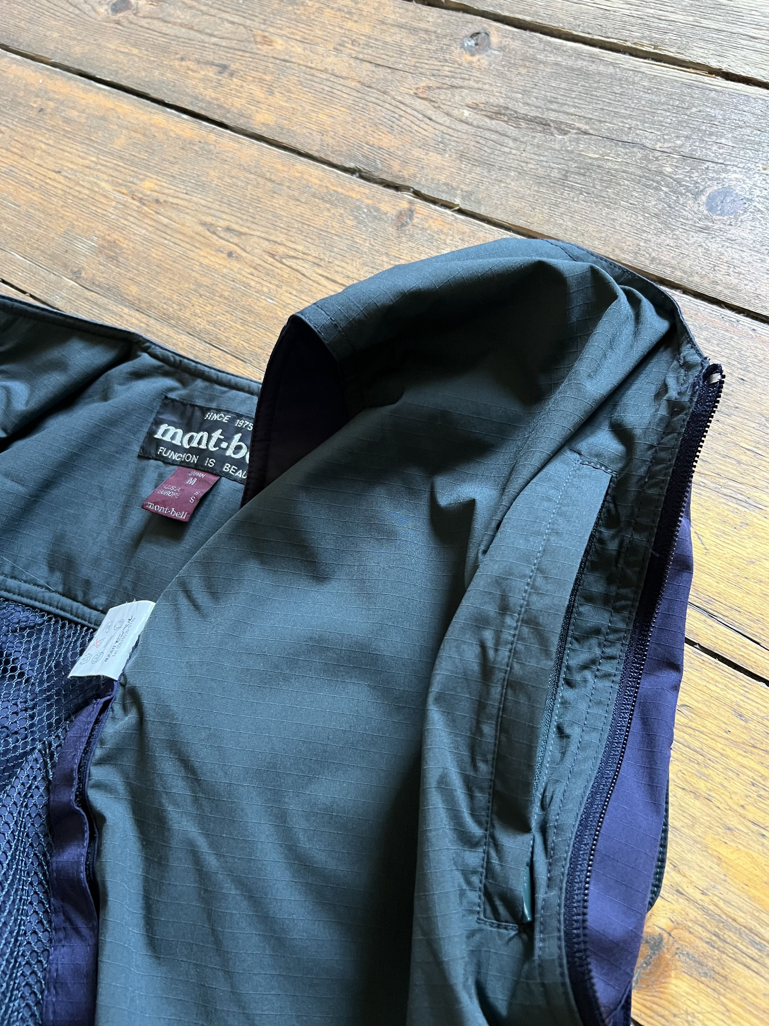 Goretex Mont-Bell Vintage Japanese Nylon Multi Pocket-Vest 1990s Size US S / EU 44-46 / 1 - 4 Thumbnail
