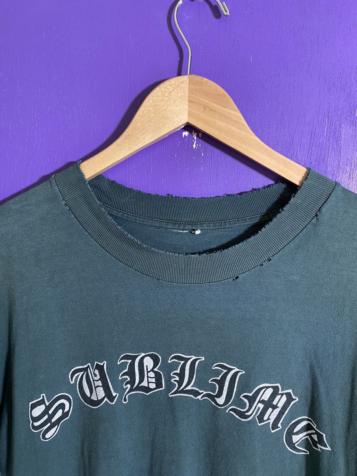 Band Tees × Vintage Vintage 90s Sublime band member faded tour tee Size US L / EU 52-54 / 3 - 4 Thumbnail