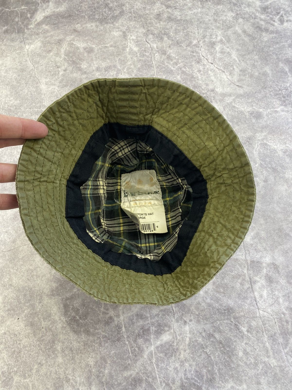 Barbour Barbour A115 Sports Waxed Hat Size: Large Size ONE SIZE - 2 Thumbnail