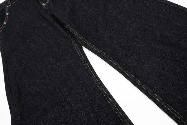 Vintage Asaoka x zai Men's high street loose wide-leg scimitar jeans Size US 32 / EU 48 - 5 Thumbnail