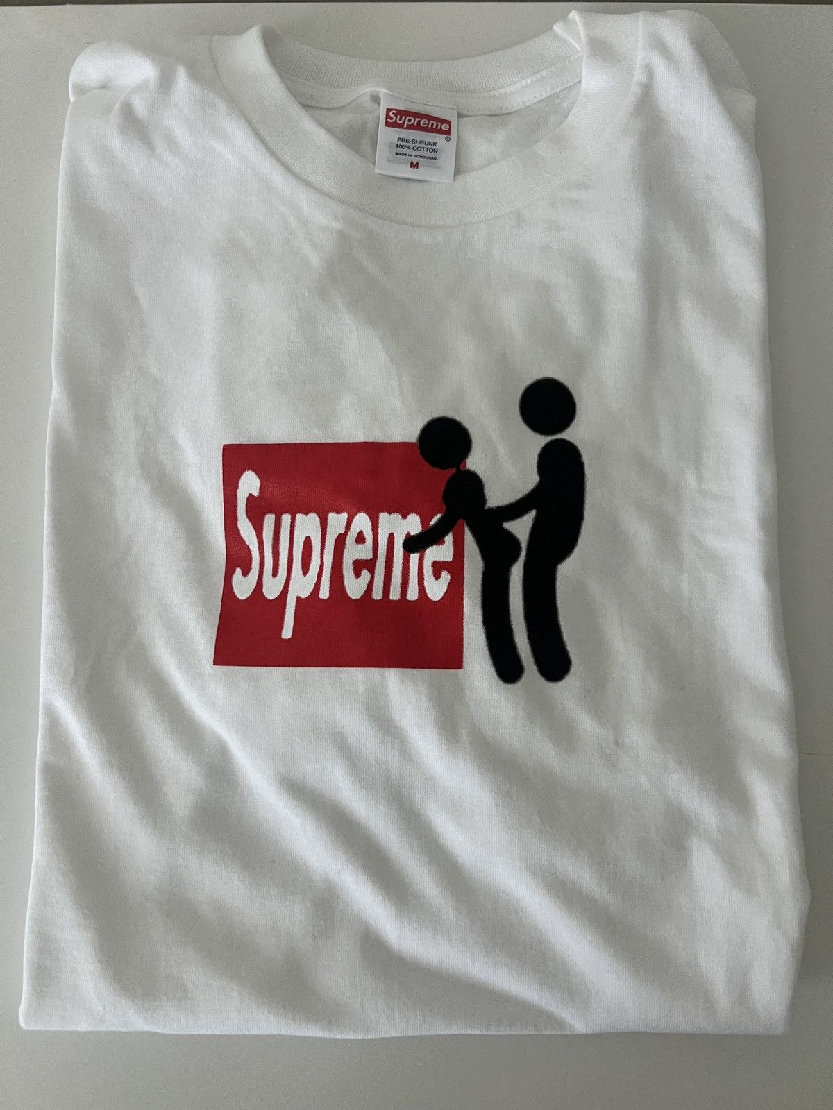 Supreme Supreme Stick figure shirt Size US M / EU 48-50 / 2 - 3 Thumbnail