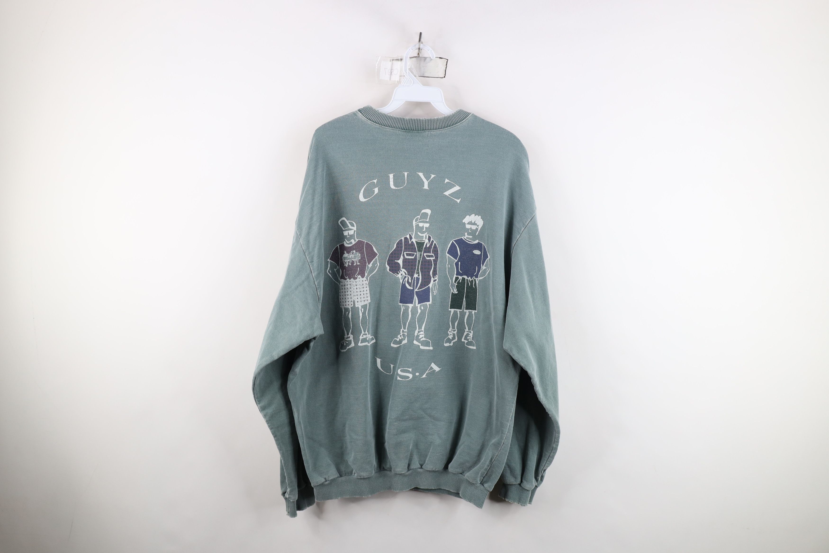 Vintage Vintage 90s Streetwear Guyz Skateboards Sweatshirt USA Size US M / EU 48-50 / 2 - 14 Thumbnail