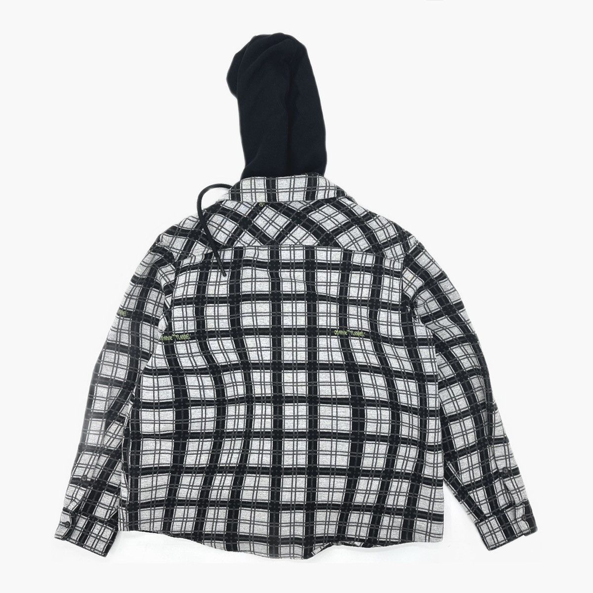 Off-White Off-White Plaid Check Pattern Layered Shirt Jacket Size US S / EU 44-46 / 1 - 2 Thumbnail