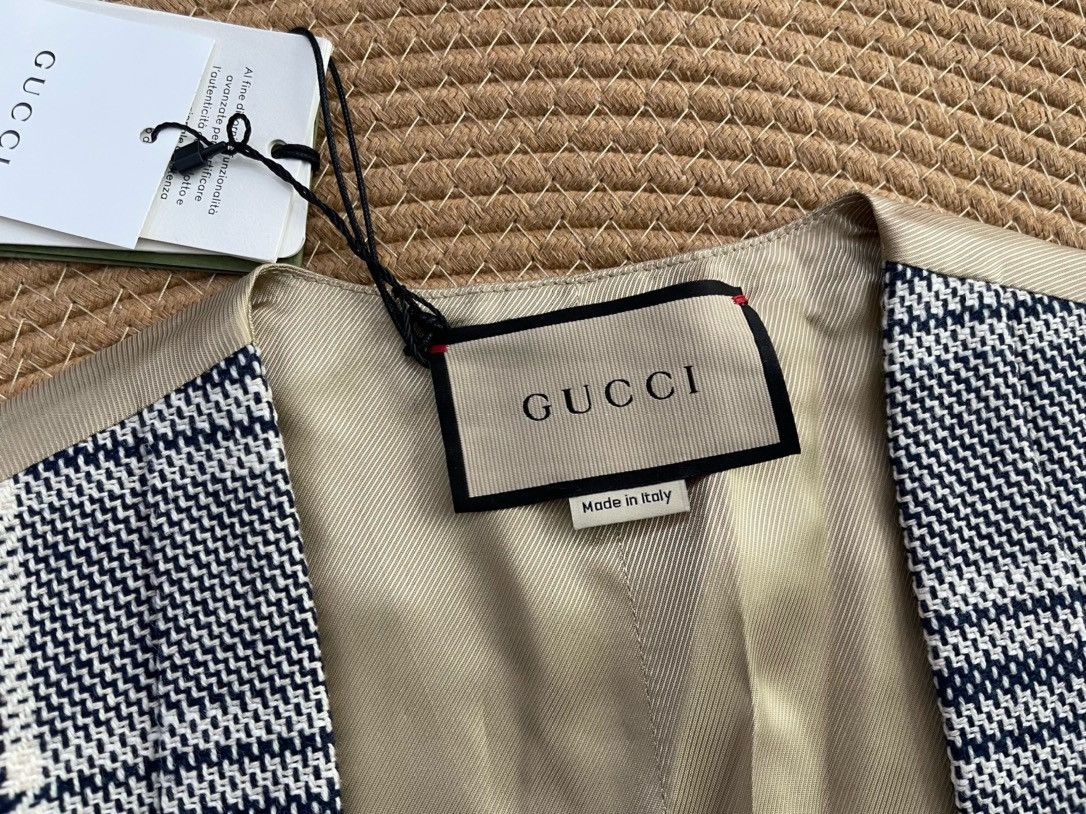 Gucci Gucci Harry Styles check vest Size US M / EU 48-50 / 2 - 2 Thumbnail