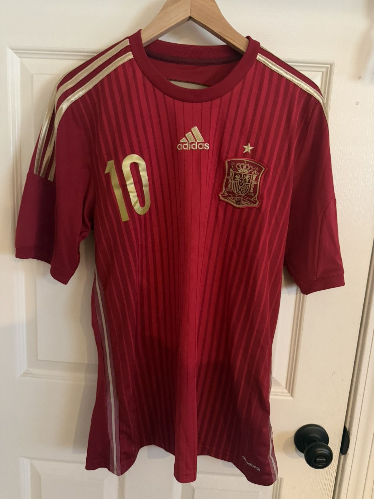 Adidas Spain Adidas World Cup 2014 Kit - Fabregas Size US M / EU 48-50 / 2 - 1 Thumbnail