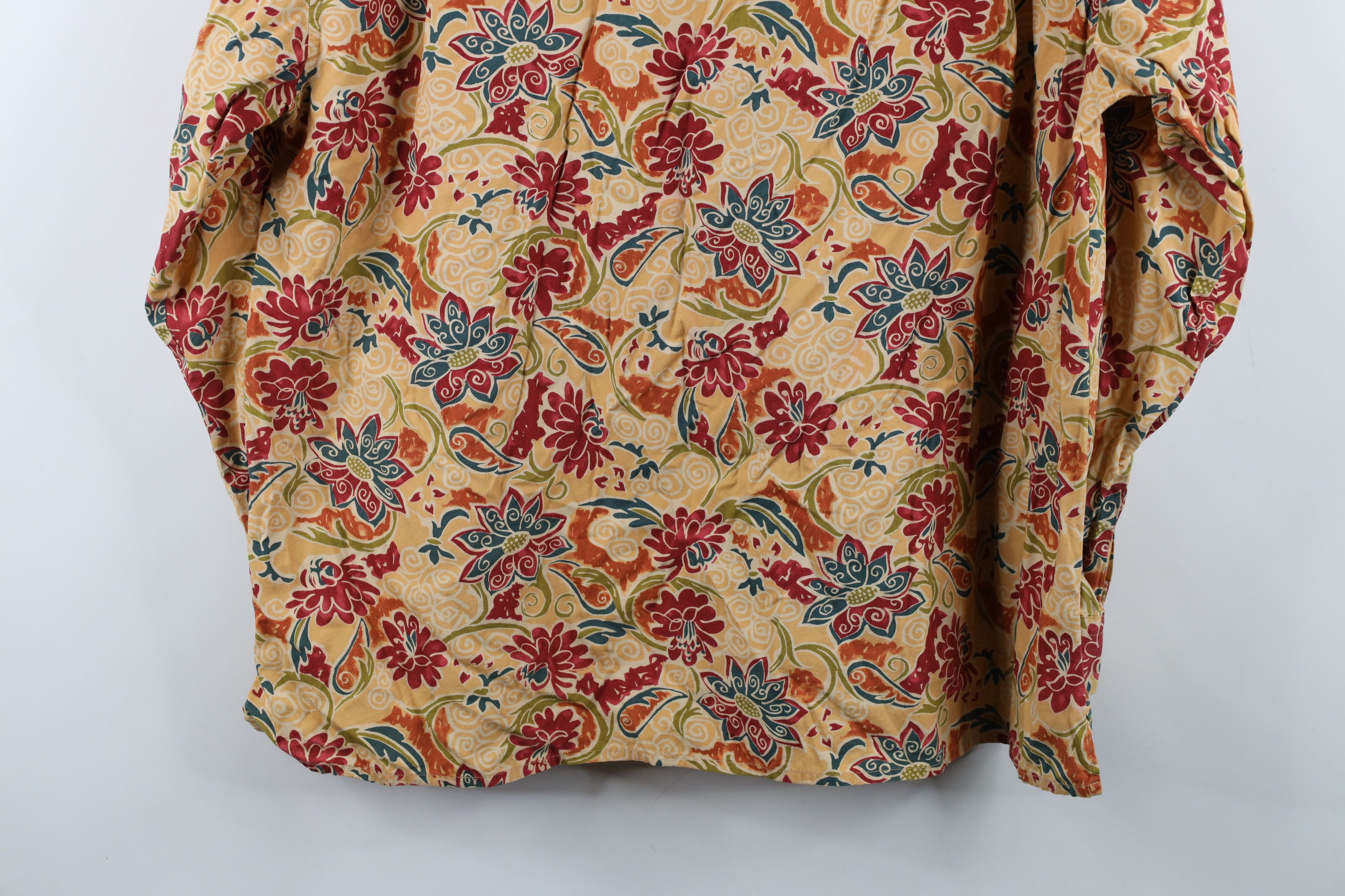 Banana Republic Vintage 90s Banana Republic Safari Collared Button Shirt Size XL / US 12-14 / IT 48-50 - 10 Thumbnail
