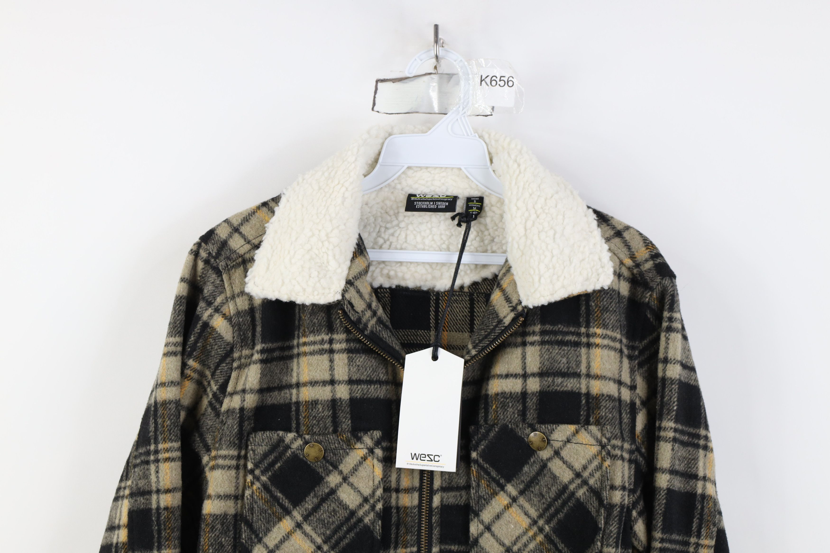 Vintage New WESC We Are the Superlative Conspiracy Shirt Jacket Jac Size US S / EU 44-46 / 1 - 2 Thumbnail