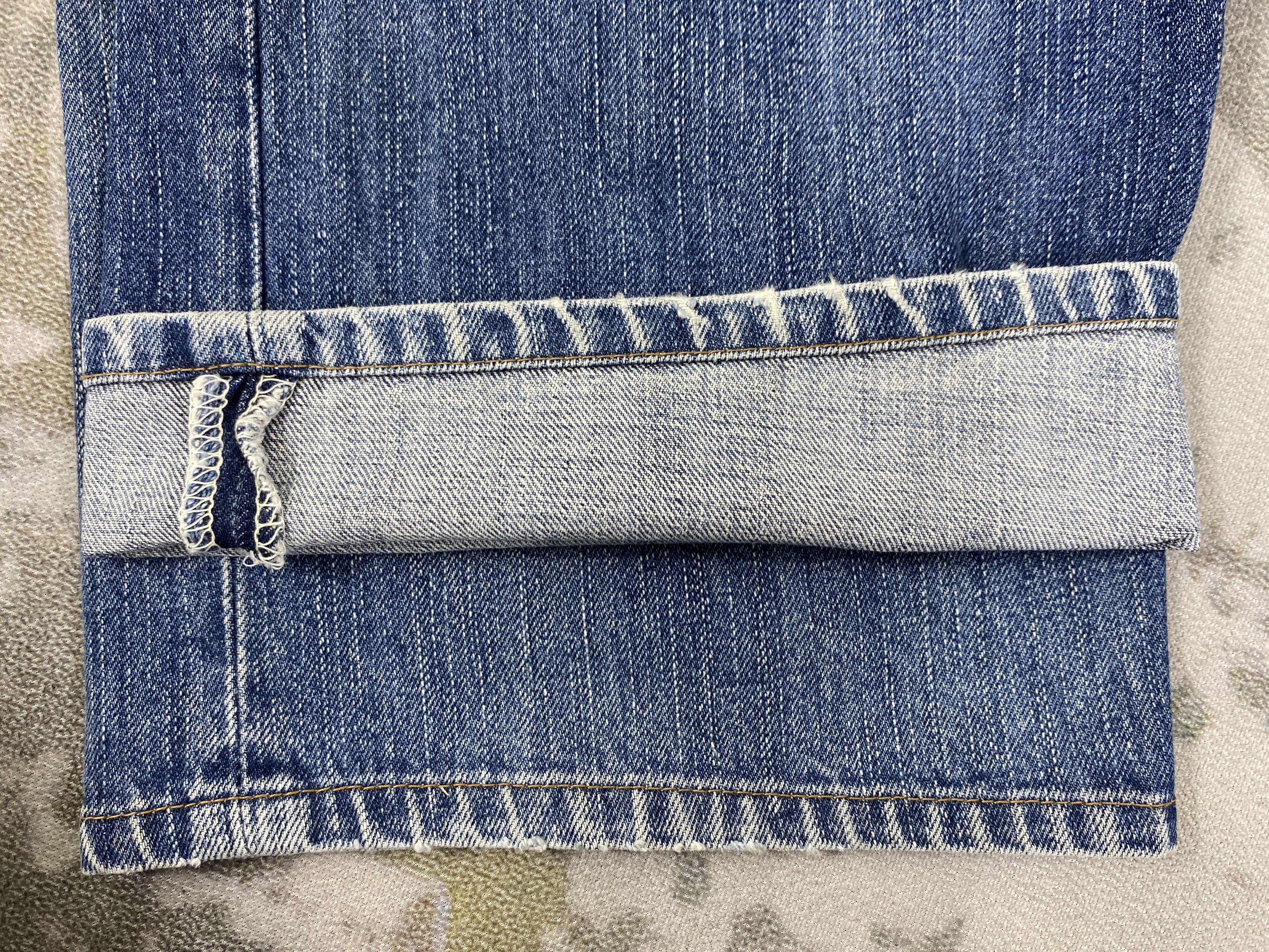 Levi's Vintage Levi's 503 Distressed Denim 32x27 -JN017 Size US 32 / EU 48 - 12 Thumbnail