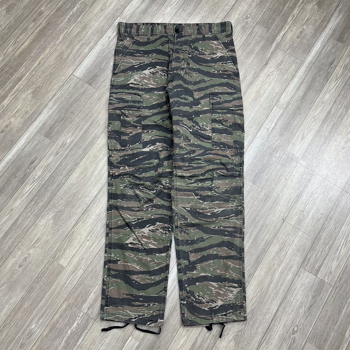 Vintage Vintage Rotcho BDU Camouflage Tiger Stripe Cargo Pants Size US 33 - 3 Thumbnail