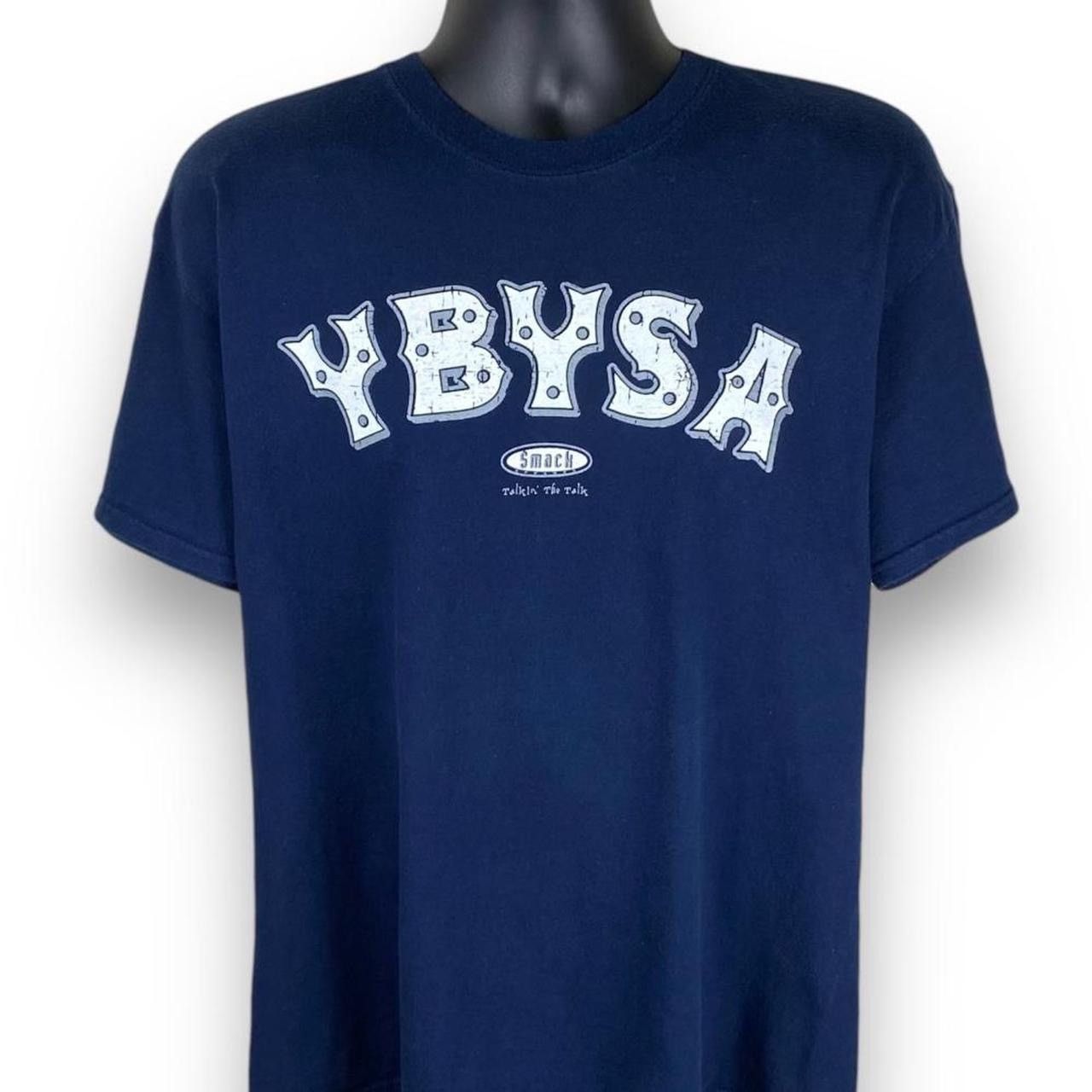 MLB × Vintage Vintage Y2K Gildan Smack Talk Red Sox Baseball Tshirt Size US L / EU 52-54 / 3 - 2 Thumbnail