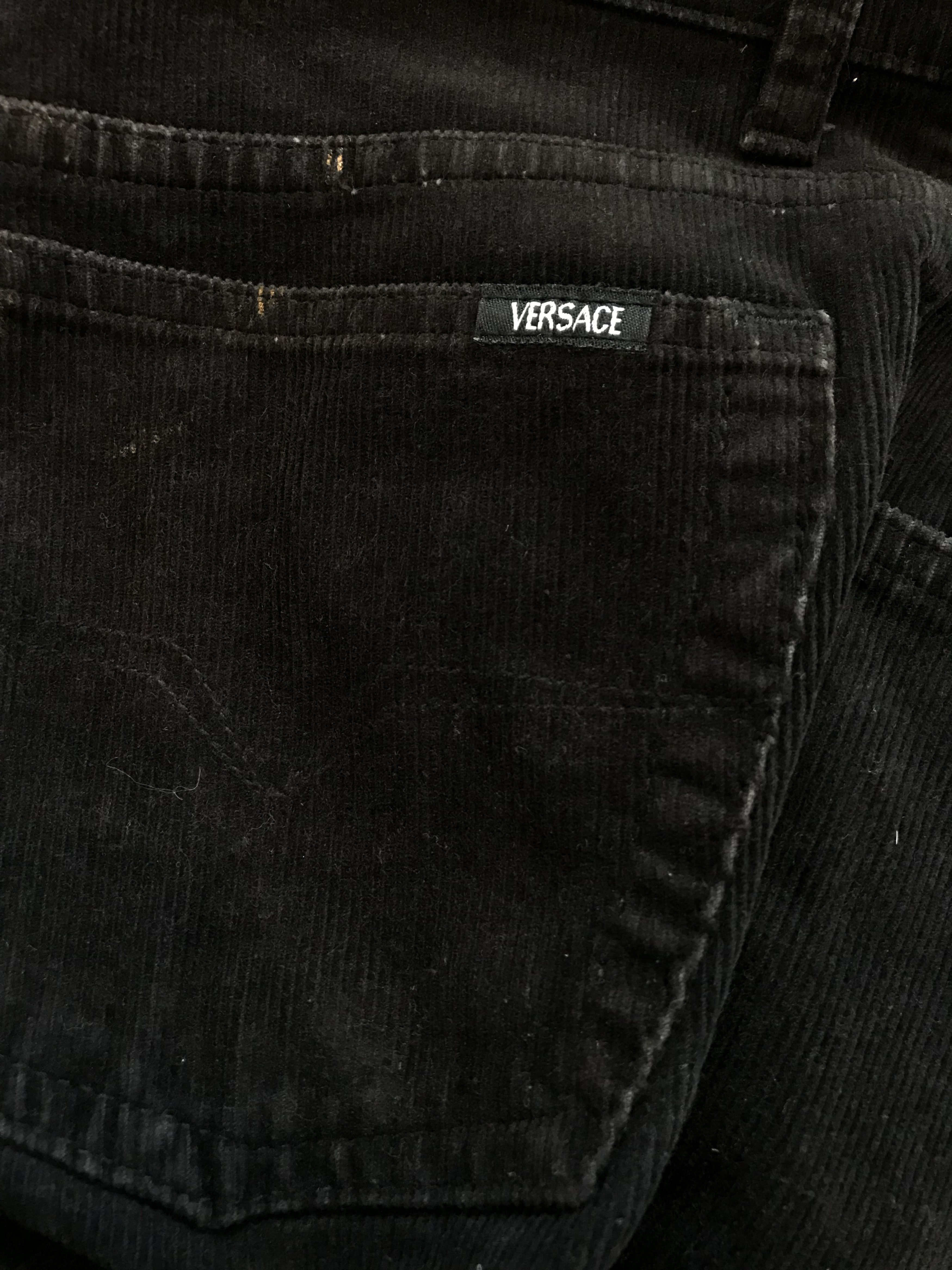 Versace × Versace Jeans Couture Vintage Versace Corduroy Pants Size US 34 / EU 50 - 12 Thumbnail