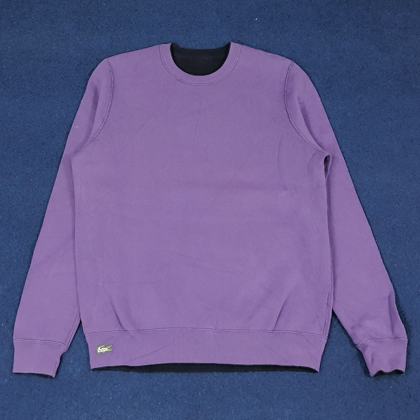 Lacoste × Vintage Vintage Lacoste Reversible Sweatshirts C229N13 Size US M / EU 48-50 / 2 - 1 Thumbnail