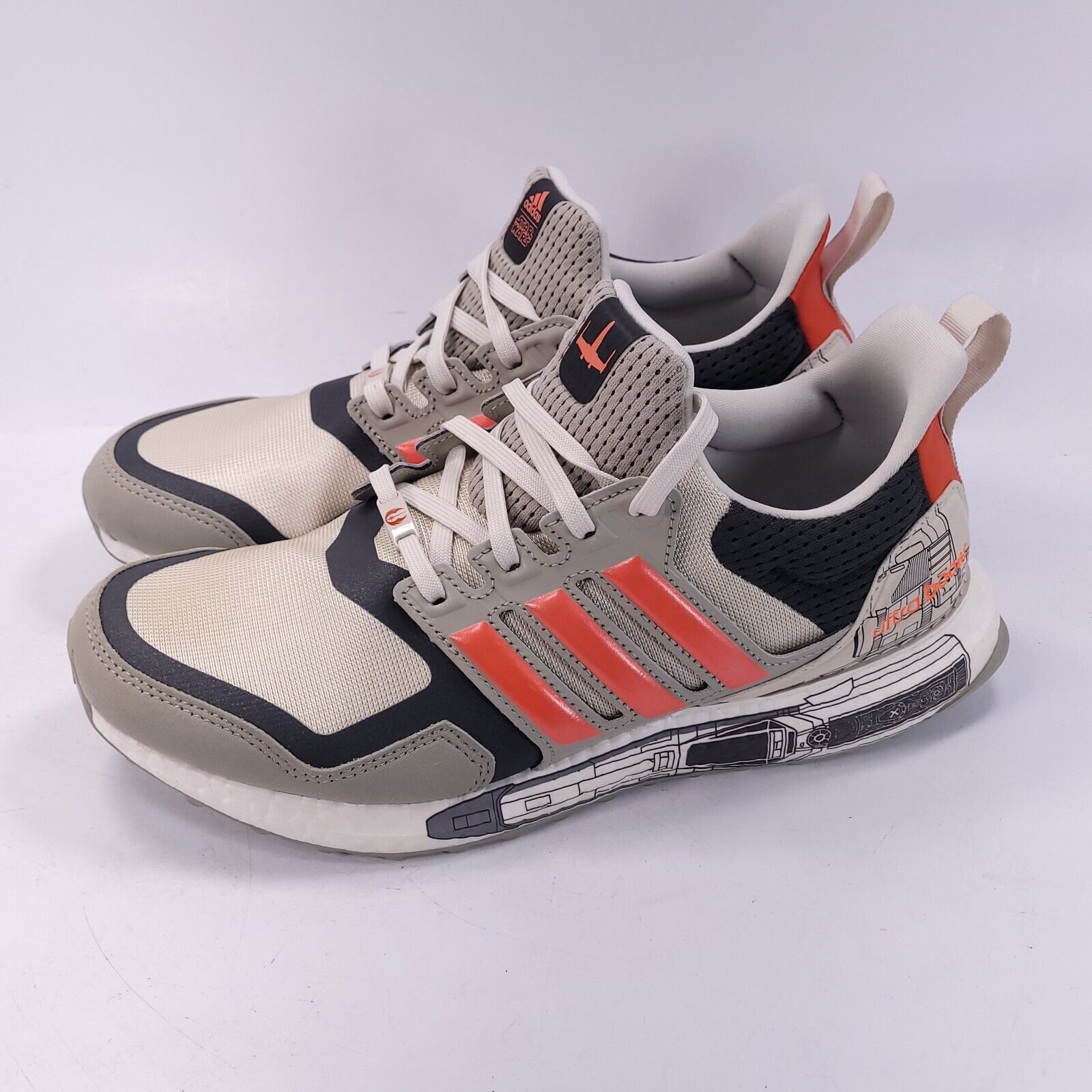 Adidas Adidas Ultraboost S&L Star Wars Shoe Mens Size 8 FW0536 Gray Size US 8 / EU 41 - 1 Thumbnail
