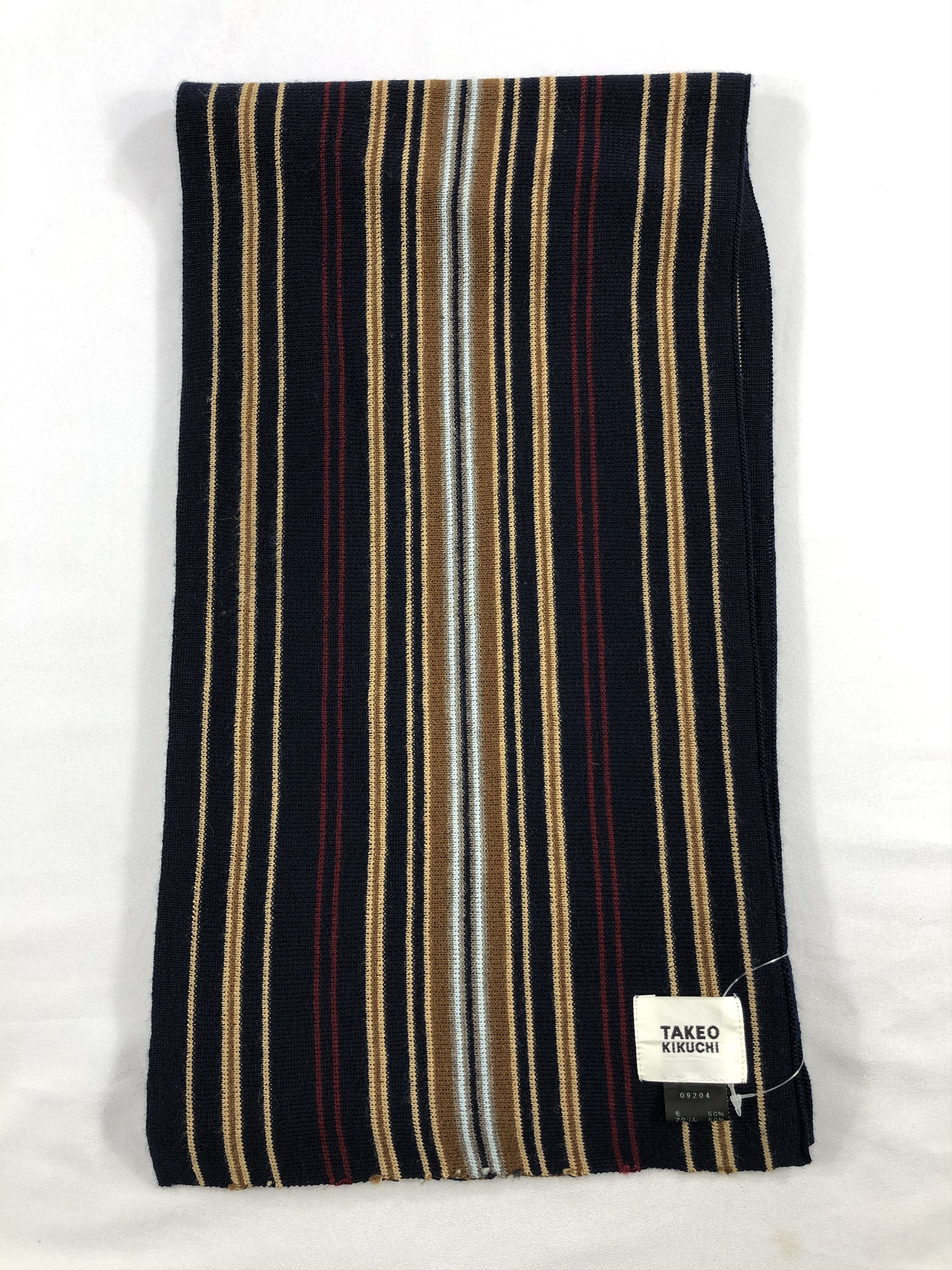 Takeo Kikuchi Vintage Takeo Kikuchi Scarf/Muffler/Neckwear MF1810 Size ONE SIZE - 2 Thumbnail