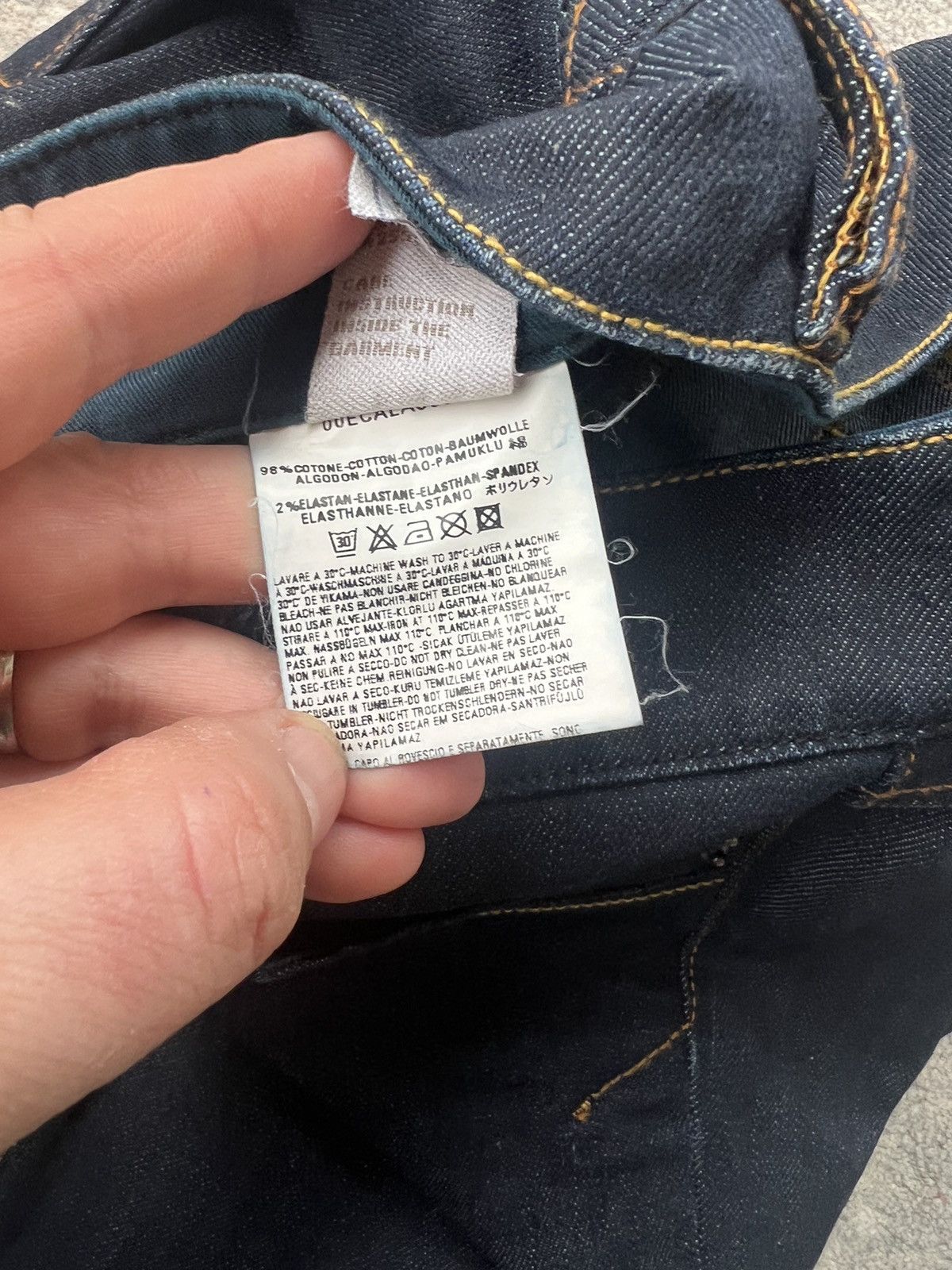 Diesel Y2K Diesel Denim Pants Size 26" / US 2 / IT 38 - 6 Thumbnail