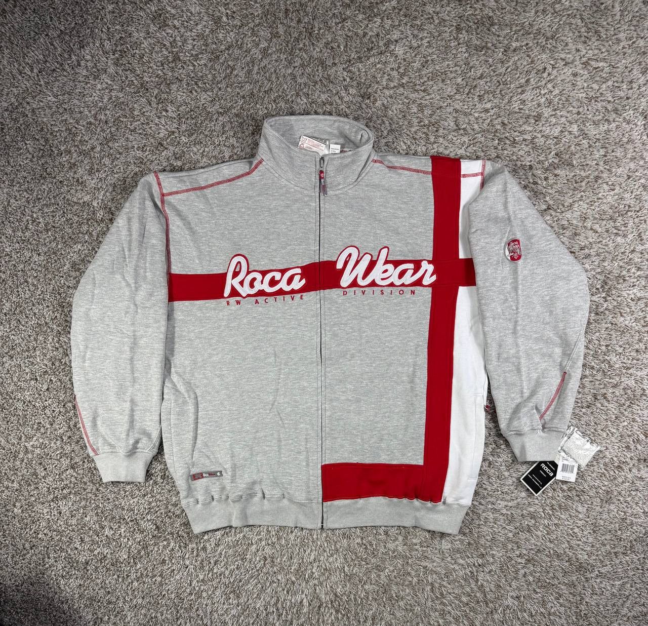 Rocawear Rocawear Tracksuit Y2K Hip Hop Jacket Pants Set XL 2000s Size US XL / EU 56 / 4 - 2 Thumbnail