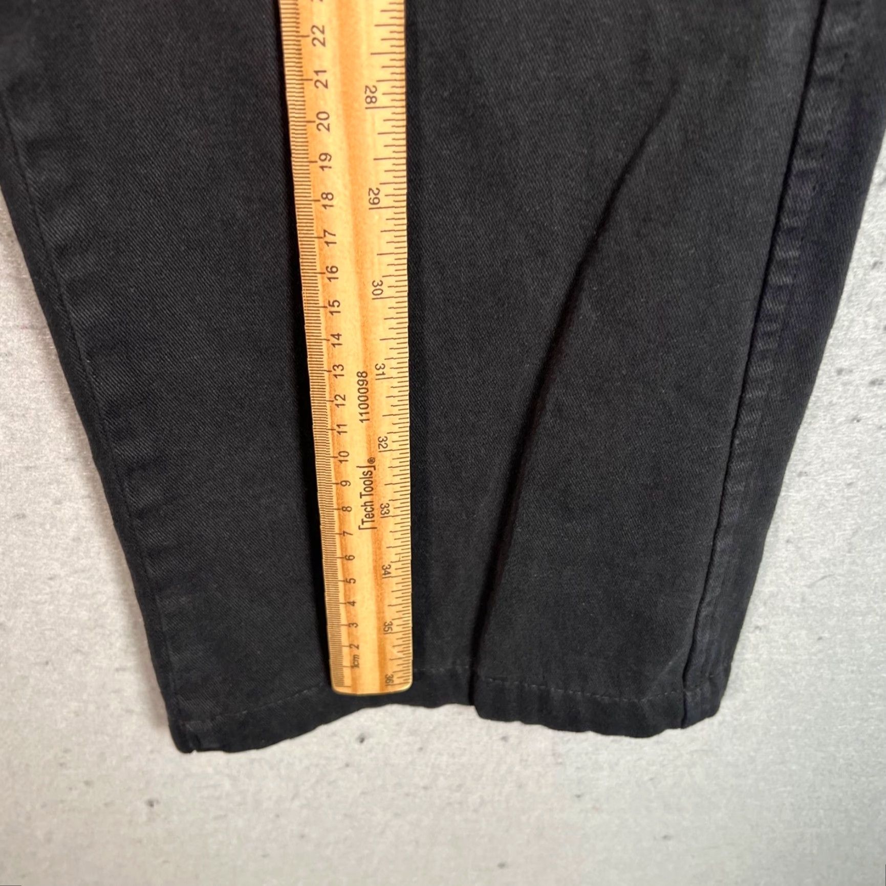 Zara Zara Womens Size 2 Black Cargo Pants Straight Leg Size 26" / US 2 / IT 38 - 5 Thumbnail