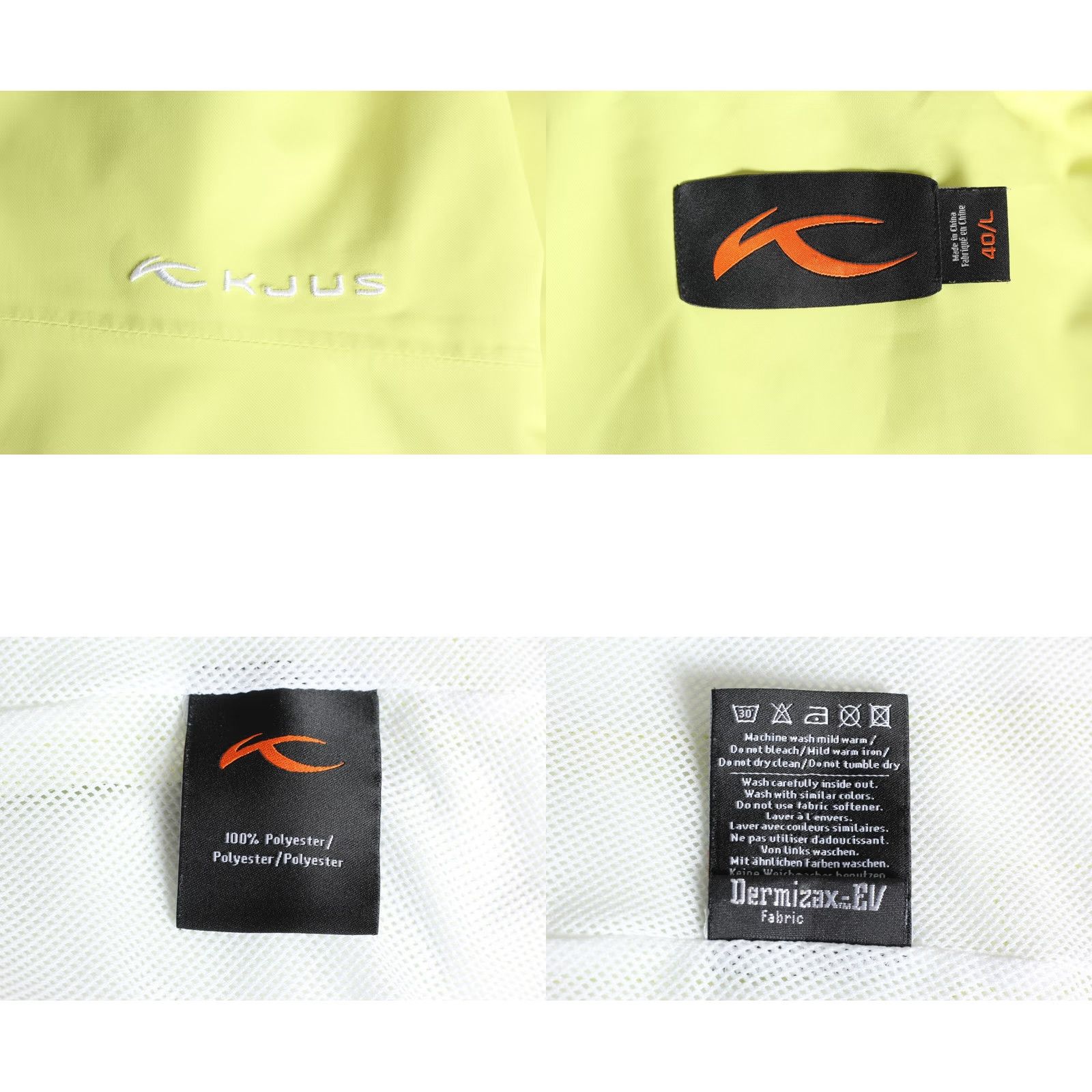 KJUS KJUS Dermizax-EV Waterproof Softshell Jacket Women Size 40 / L MJ4122 Green, Breathable, Full Zip, Zipped Pockets, Casual Jacket, Classic Fit Size S / US 4 / IT 40 - 8 Thumbnail