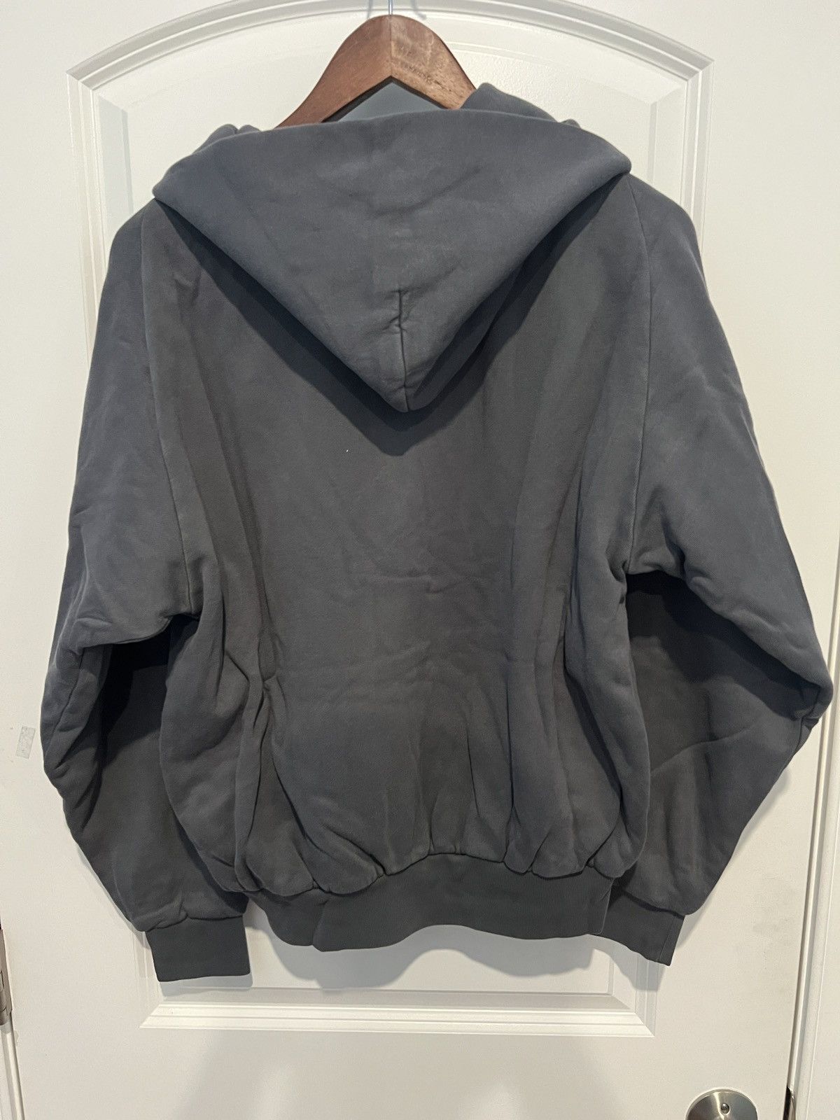 Balenciaga × Gap × Yeezy Yeezy Gap Zip Up Hoodie Poetic Black Small Size US S / EU 44-46 / 1 - 3 Thumbnail