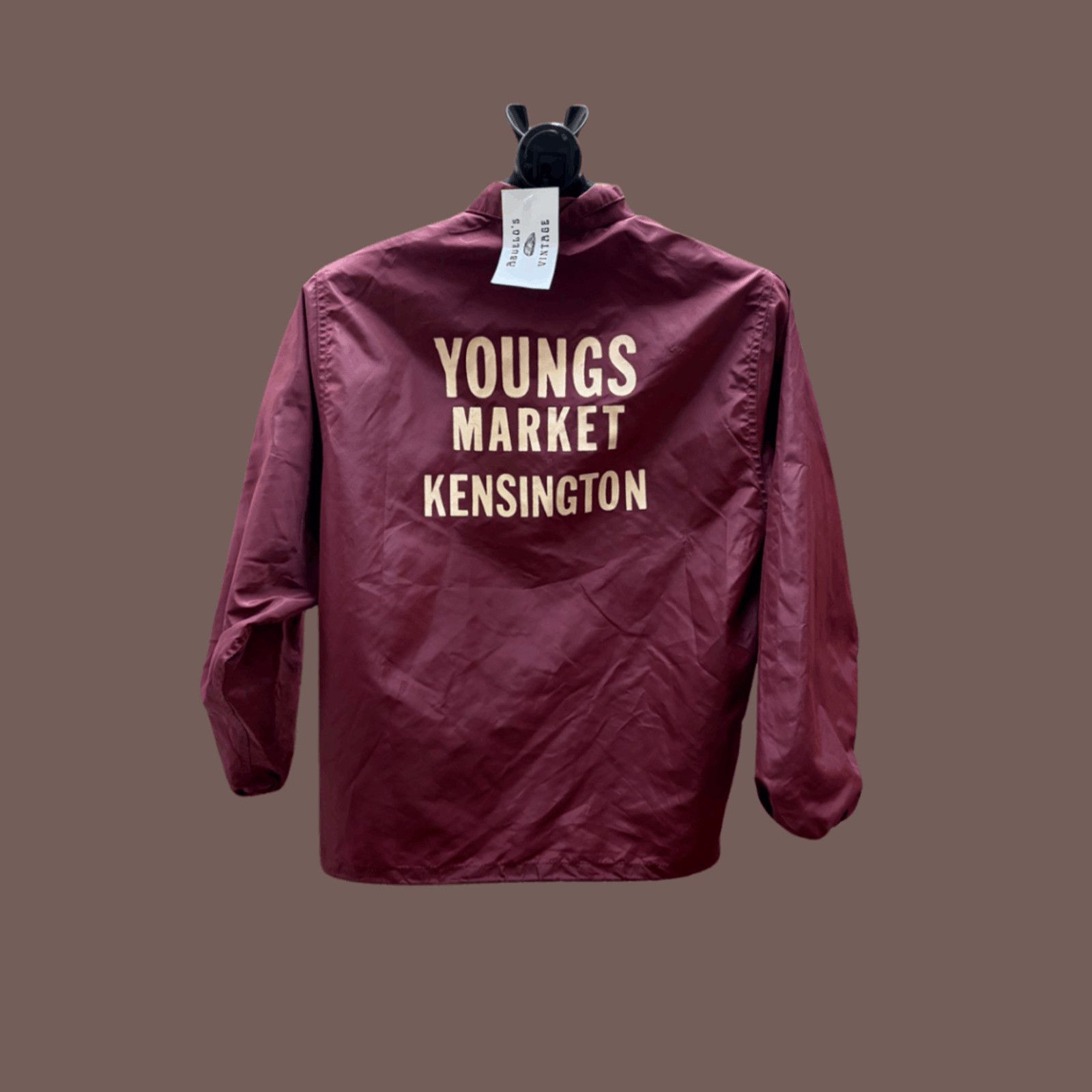 Dunbrooke VTG Coach Jacket | Pla-Jac El Cerrito Burgundy | 60s Sports Size US S / EU 44-46 / 1 - 3 Thumbnail