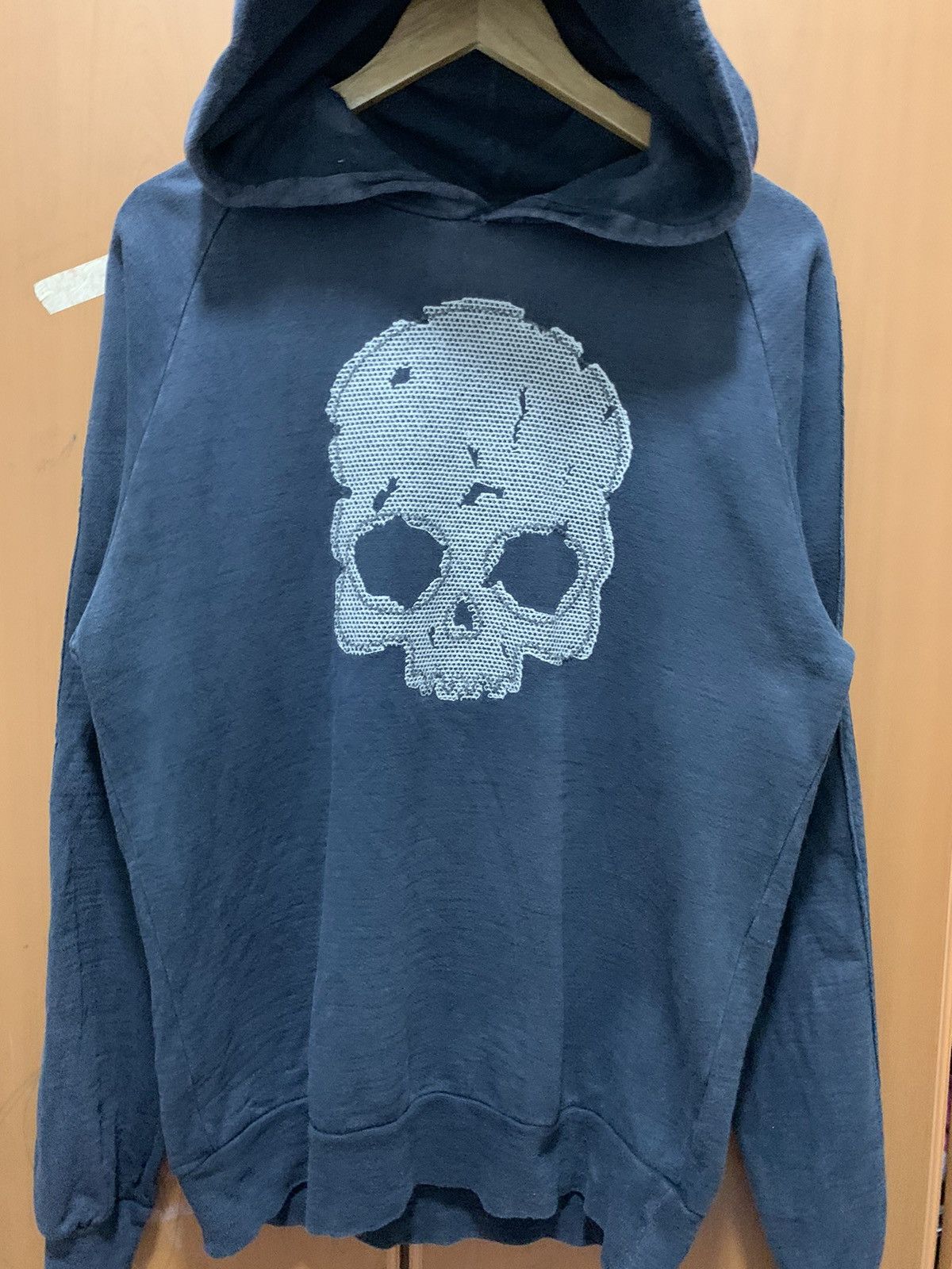HYDROGEN Hydrogen grunge archive skull goth hoodie Size US XL / EU 56 / 4 - 2 Thumbnail