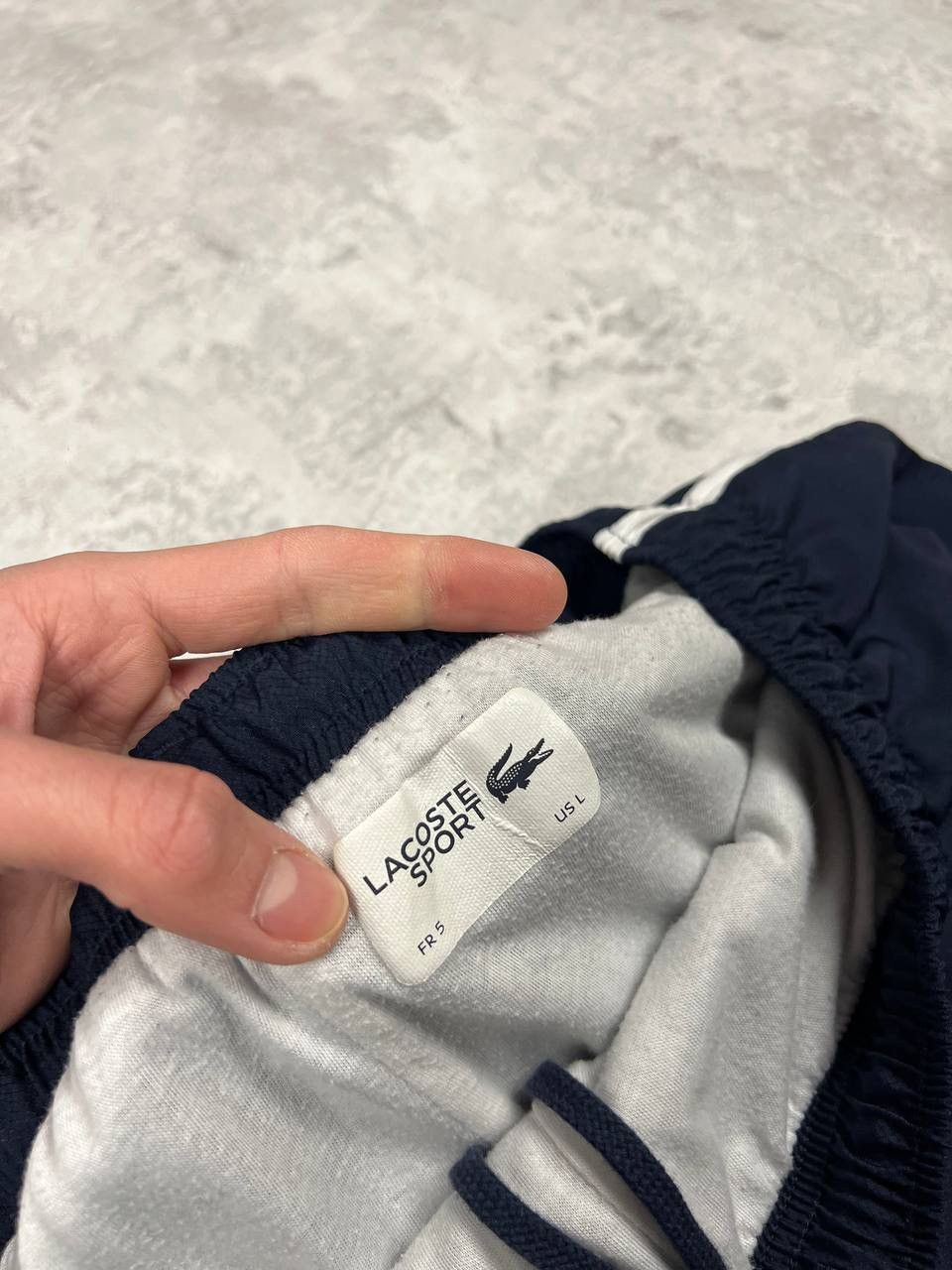 Lacoste Vintage Lacoste Y2K Nylon Track Pants Size US 33 - 14 Thumbnail