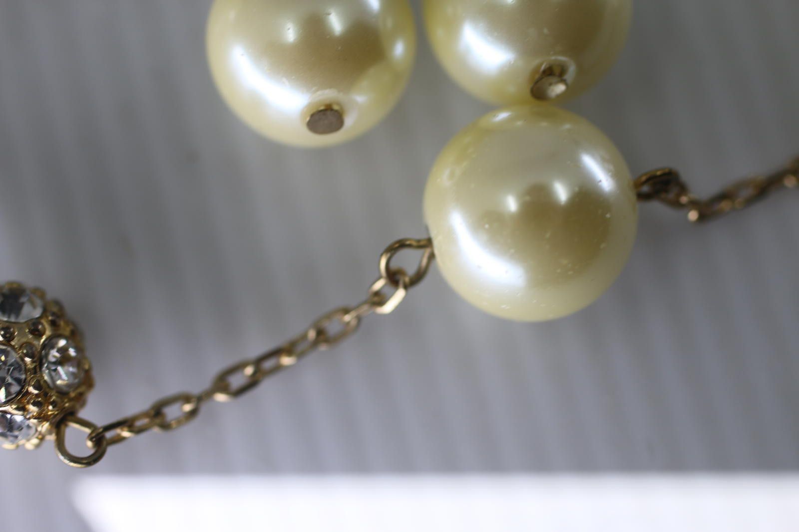 The Unbranded Brand Bijoux Ternier Faux Pearl Necklace & Earrings Set Gold Tone Size ONE SIZE - 8 Thumbnail