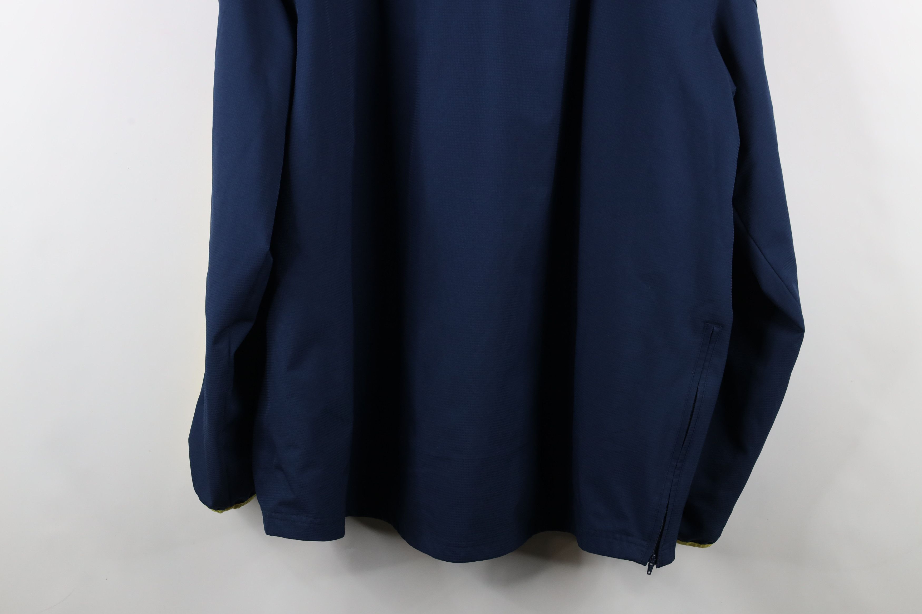 Adidas × Vintage Adidas University of Michigan Football Pullover Jacket Blue Size US XXL / EU 58 / 5 - 14 Thumbnail