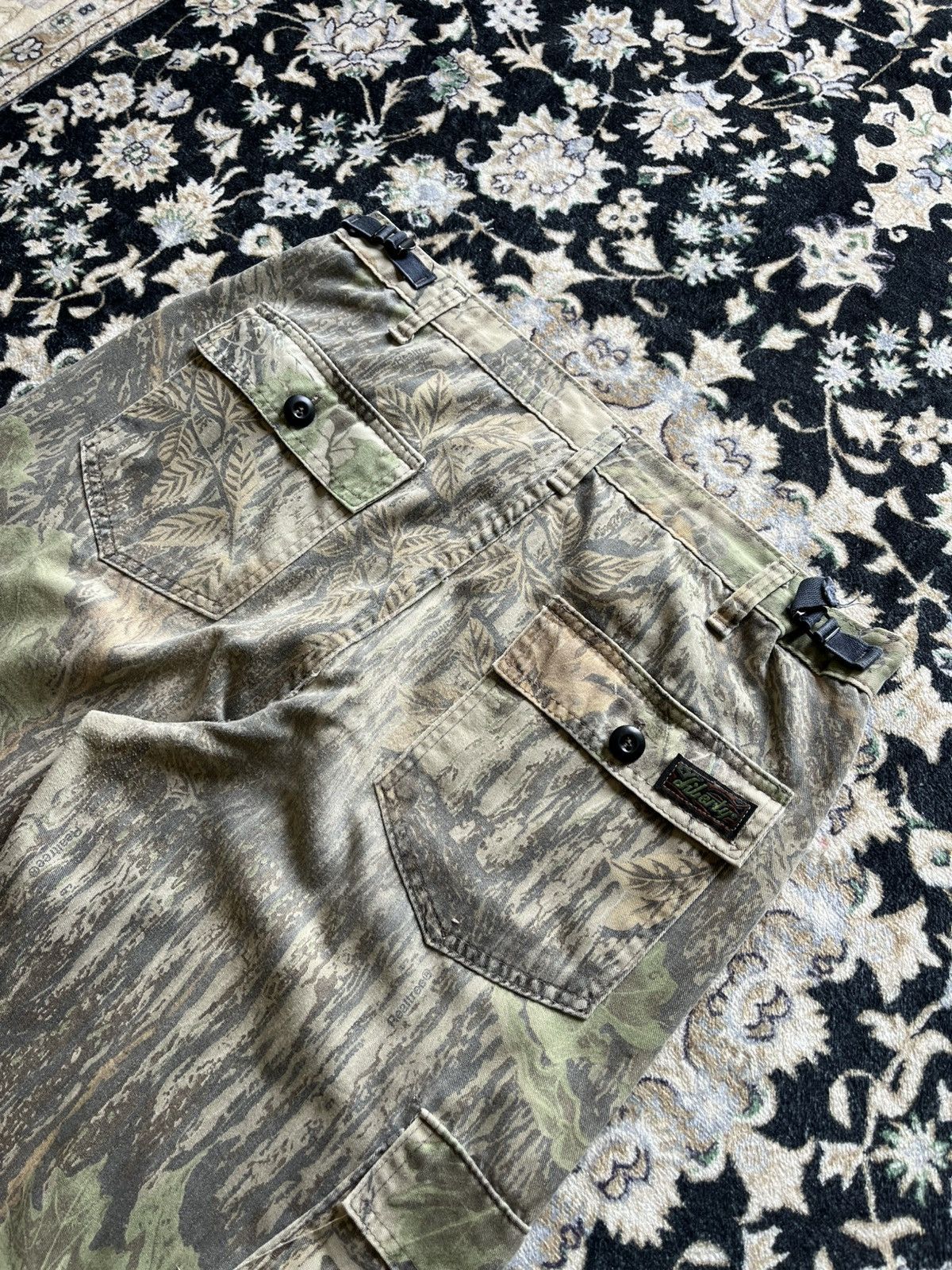 Liberty Vintage 90s Liberty x Realtree Camo Utility Cargo Pants Size US 35 - 6 Thumbnail