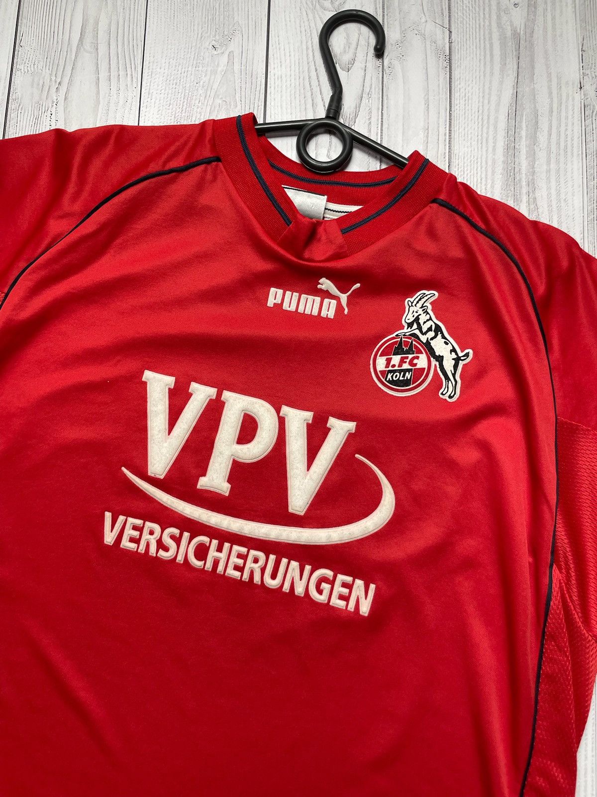 Puma Puma koln vintage soccer jersey size XL Size US XL / EU 56 / 4 - 2 Thumbnail