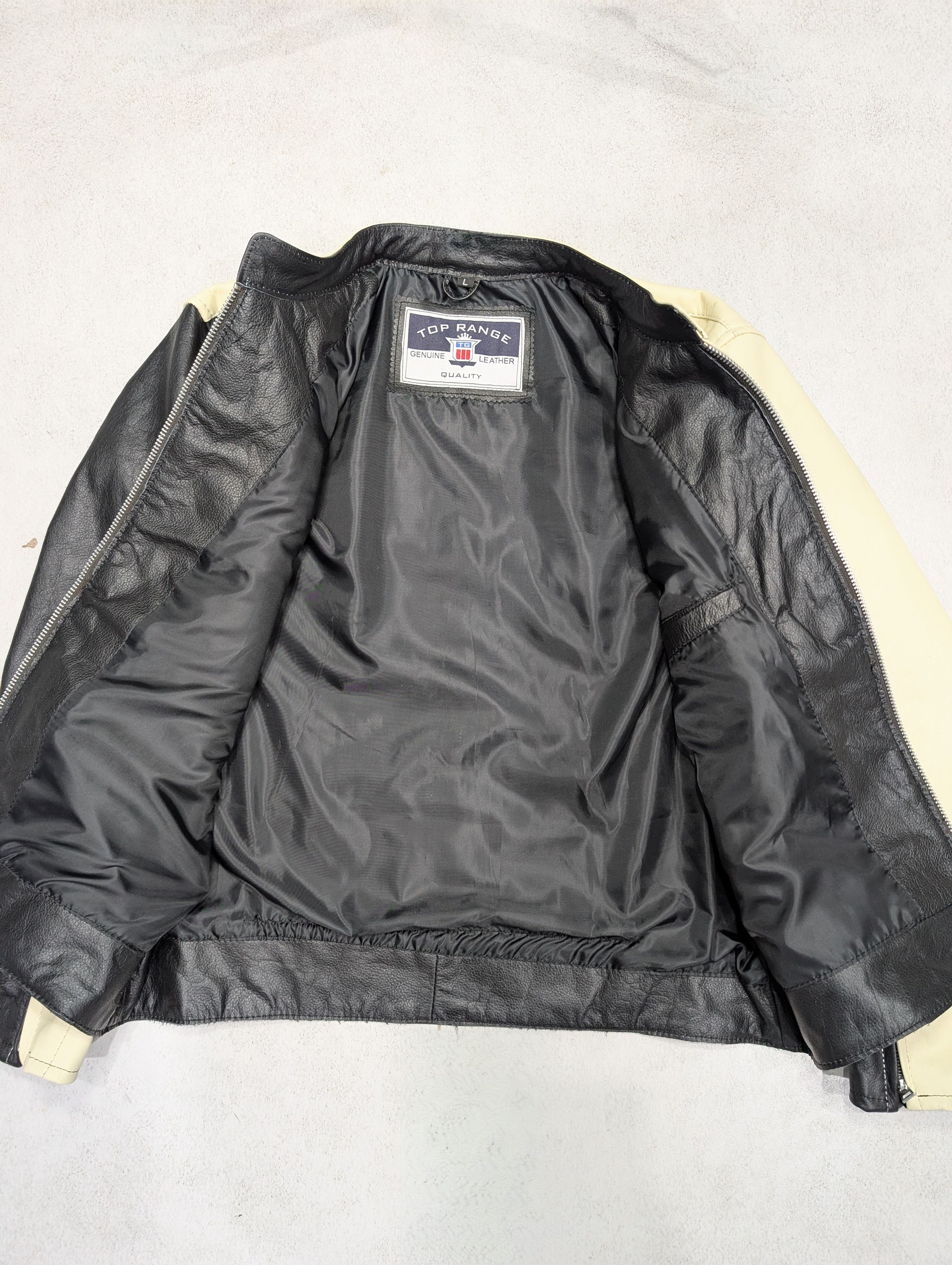 Vintage Ferrari Leather Jacket F1 Streetwear Size US XL / EU 56 / 4 - 6 Thumbnail