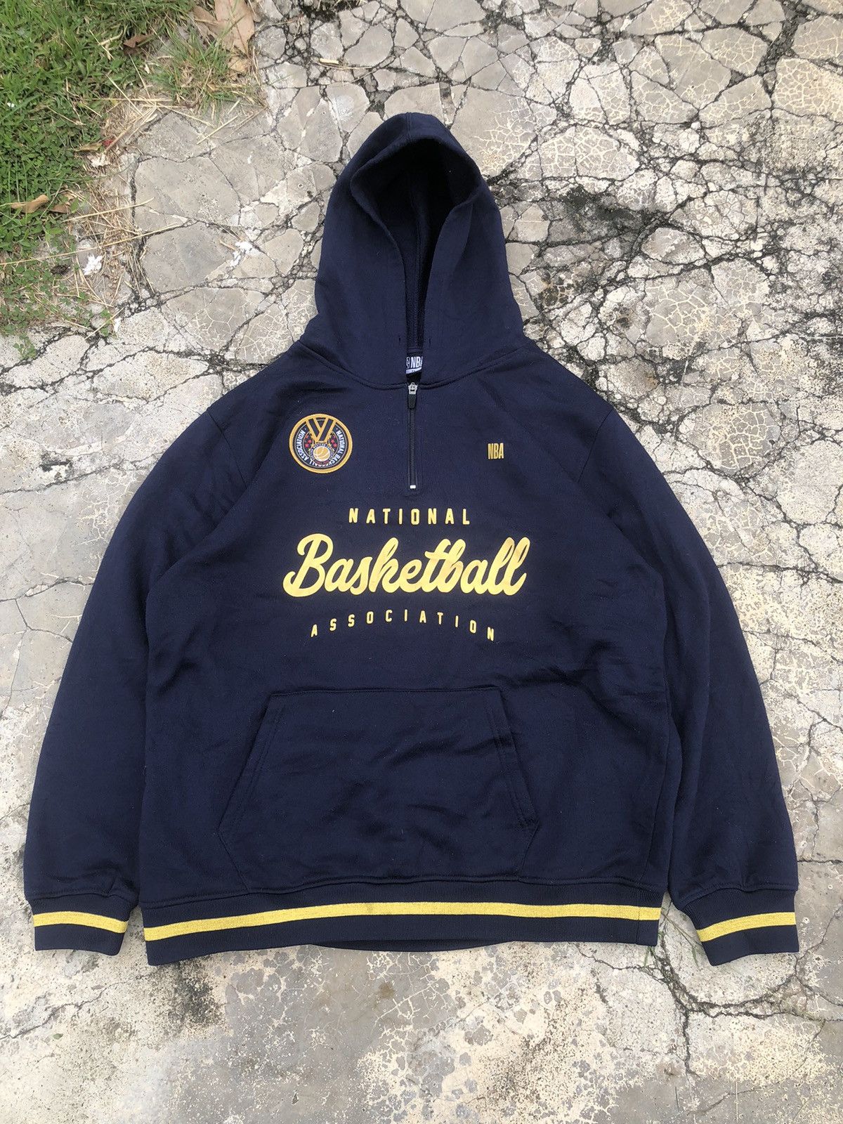 Vintage Vintage Y2K NBA Halfzipper Hoodie Sweatshirts Size US XL / EU 56 / 4 - 1 Thumbnail
