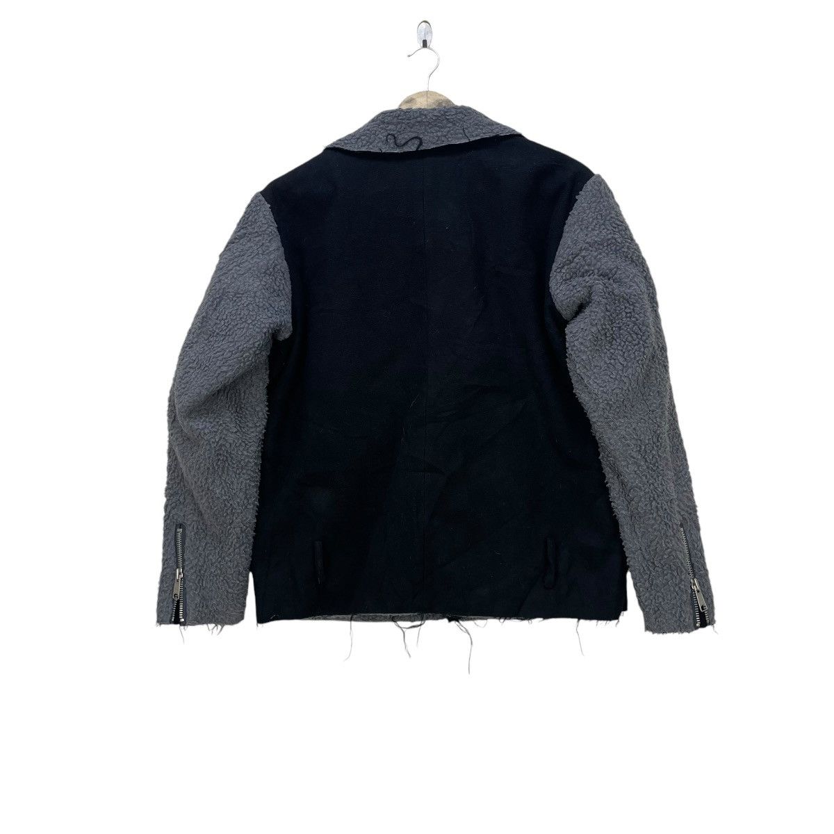 If Six Was Nine × Japanese Brand × Le Grande Bleu (L.G.B.) Gyda Japanese Brand Double Collar Reconstructed Jacket Size US M / EU 48-50 / 2 - 2 Thumbnail