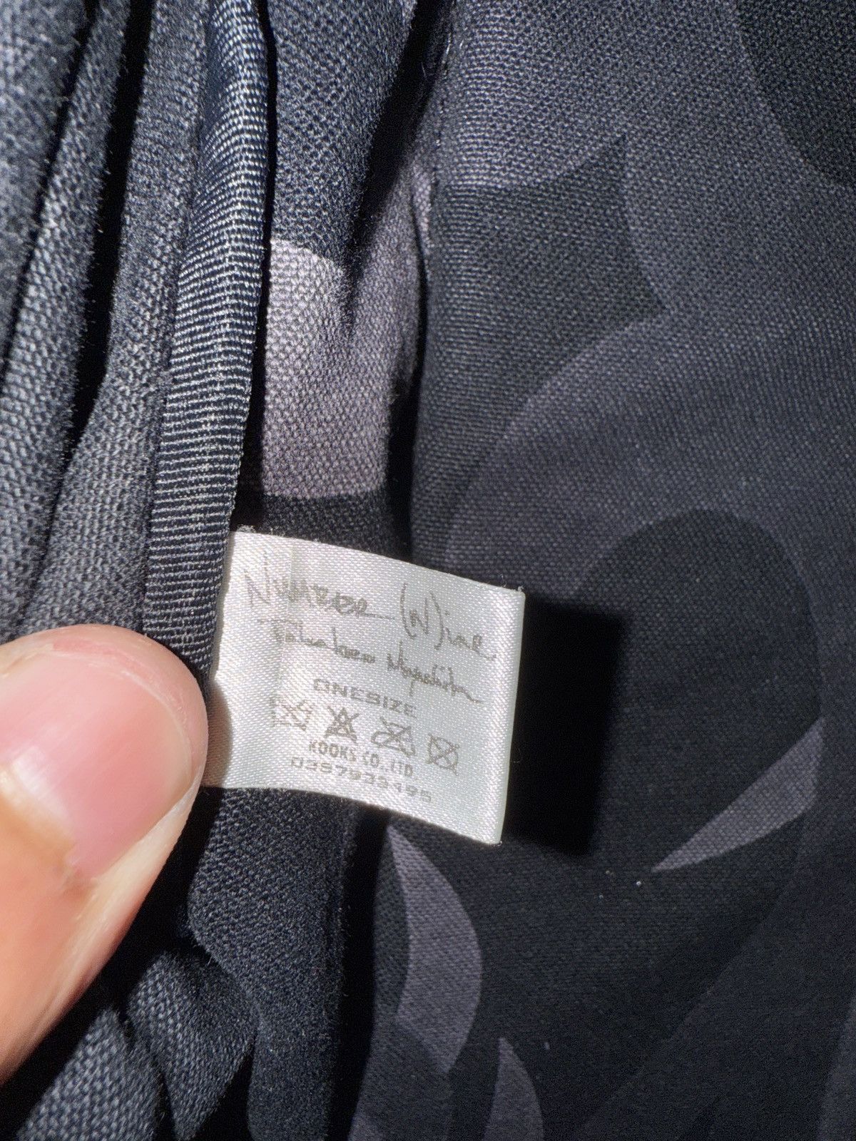 Japanese Brand [SOLD] Number (N)ine Heart Tribal Camo Backpack bag Size ONE SIZE - 6 Thumbnail