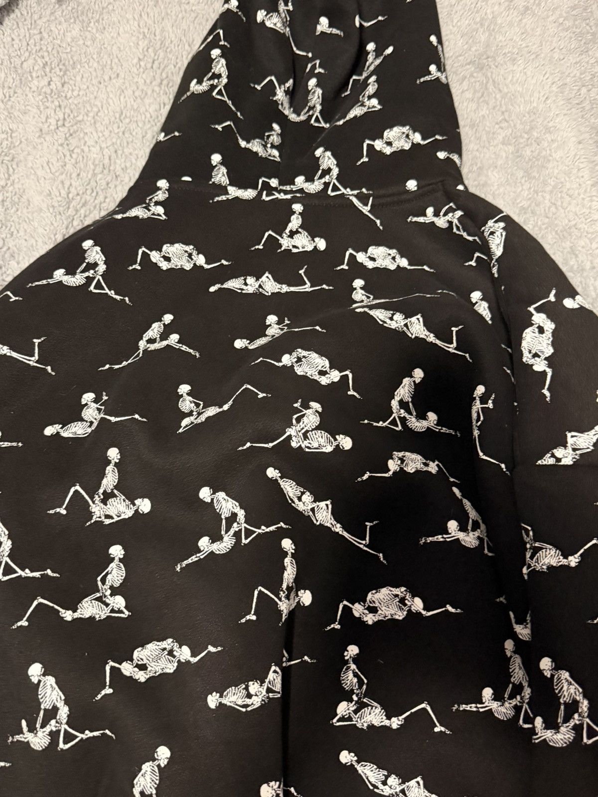 TeamSESH Skeletal love jacket | Grailed