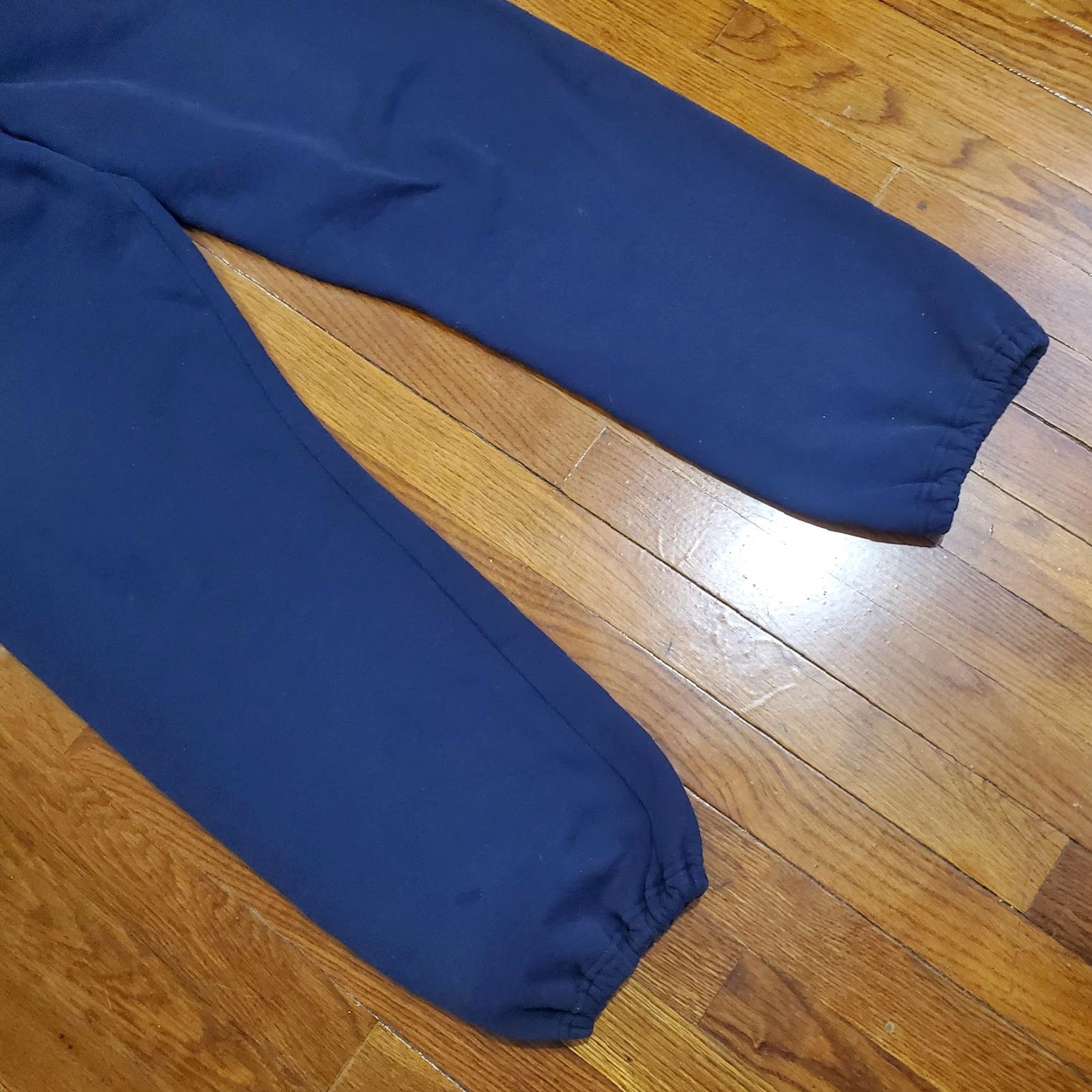 Russell Athletic Russell Athletic Sweatpants Mens XL Navy Blue Fleece Joggers Elastic Cuffs Elastic Waist Pockets Traditional Style Size US 36 / EU 52 - 5 Thumbnail