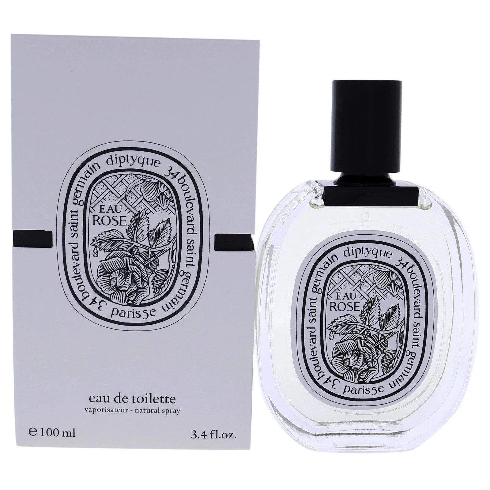 Diptyque Diptyque Eau Rose EDT Spray (Unisex) 3.4 oz / 100ml Size ONE SIZE - 1 Thumbnail
