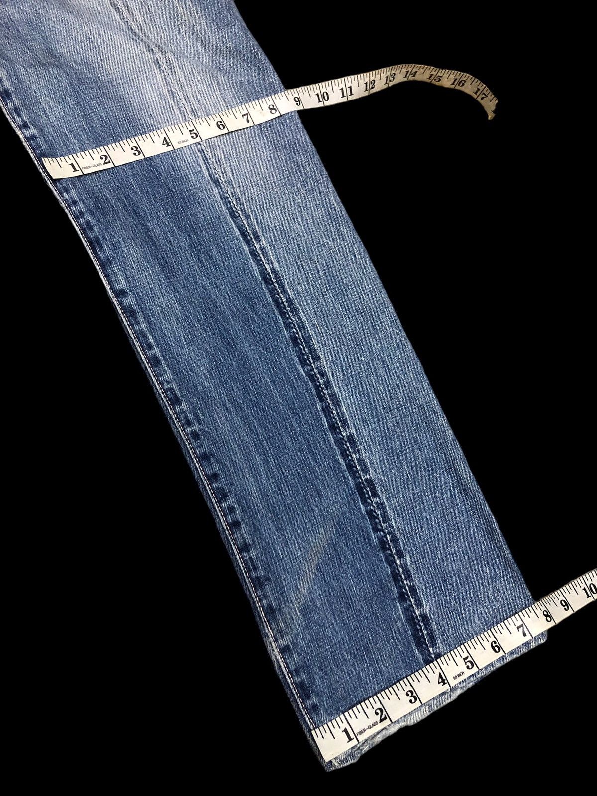 Johnbull SPECIAL DESIGN DISTRESSED SELVEDGE DENIM Size US 31 - 14 Thumbnail