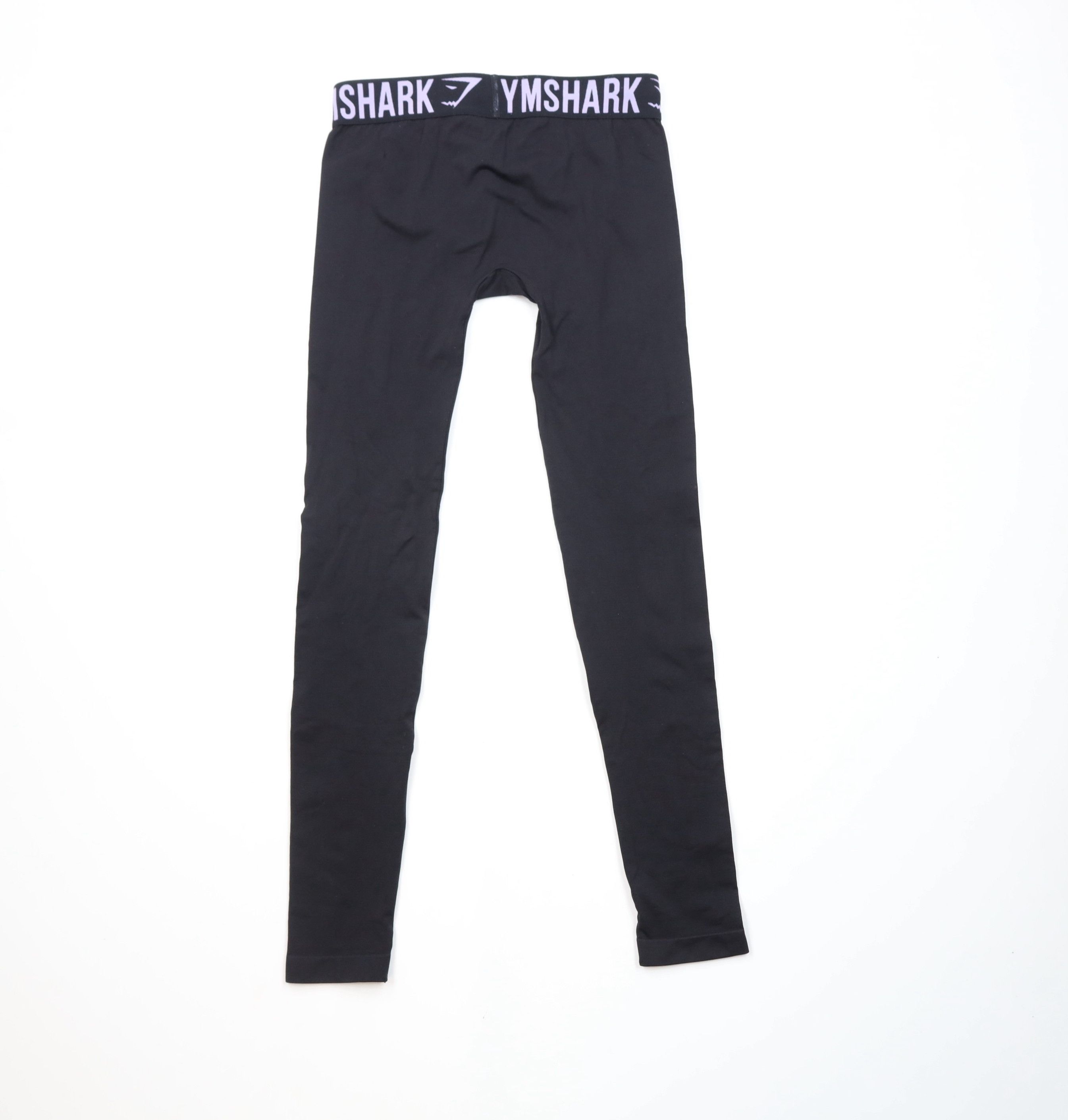 Gymshark × Vintage Gymshark Spell Running Gym Yoga Spandex Tights Pants Black Size 28" / US 6 / IT 42 - 8 Thumbnail