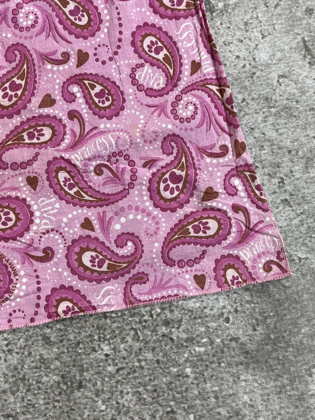 Vintage Vintage Paisley Handkerchief / Bandana / Neckerchief Size ONE SIZE - 2 Thumbnail