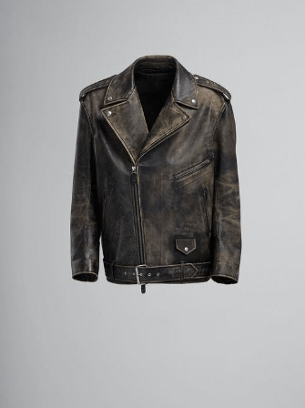 Marni o1srvl11e0724 Leather Jacket in Black Size US M / EU 48-50 / 2 - 1 Thumbnail