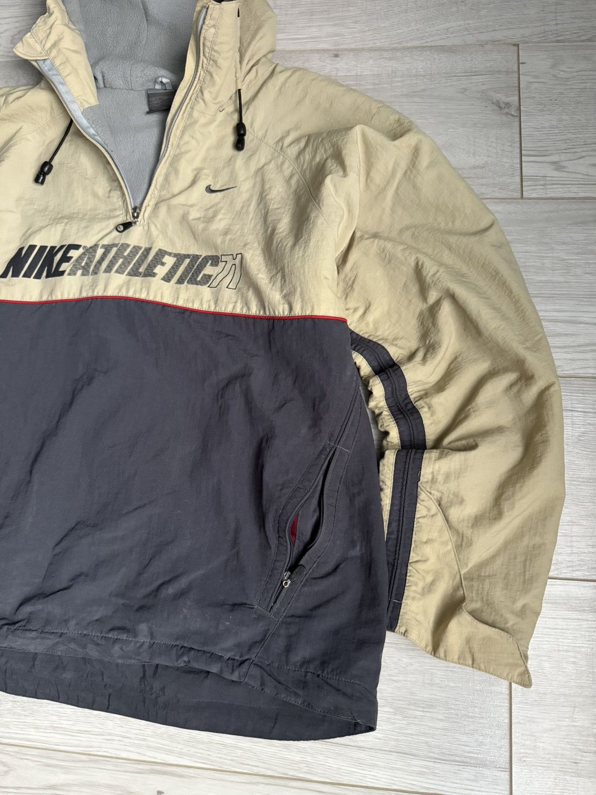 Nike × Vintage Vintage Nike anorak jacket 90’s logo Size US M / EU 48-50 / 2 - 2 Thumbnail