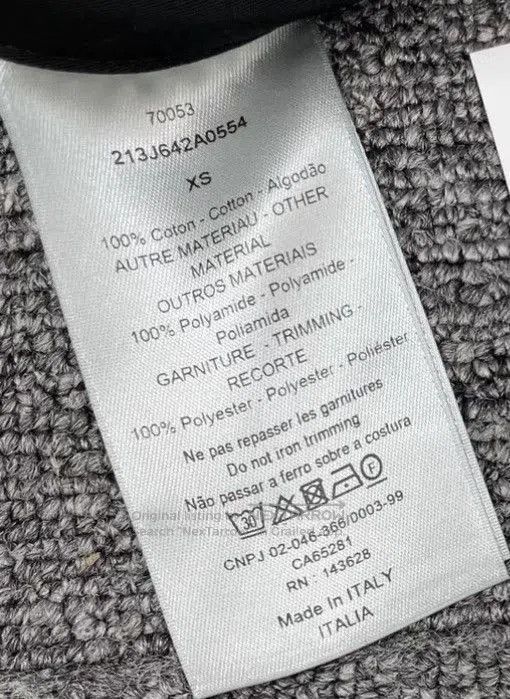 Dior Black Long Sleeve Shirt with Utility Pocket. Size US XS / EU 42 / 0 - 7 Thumbnail