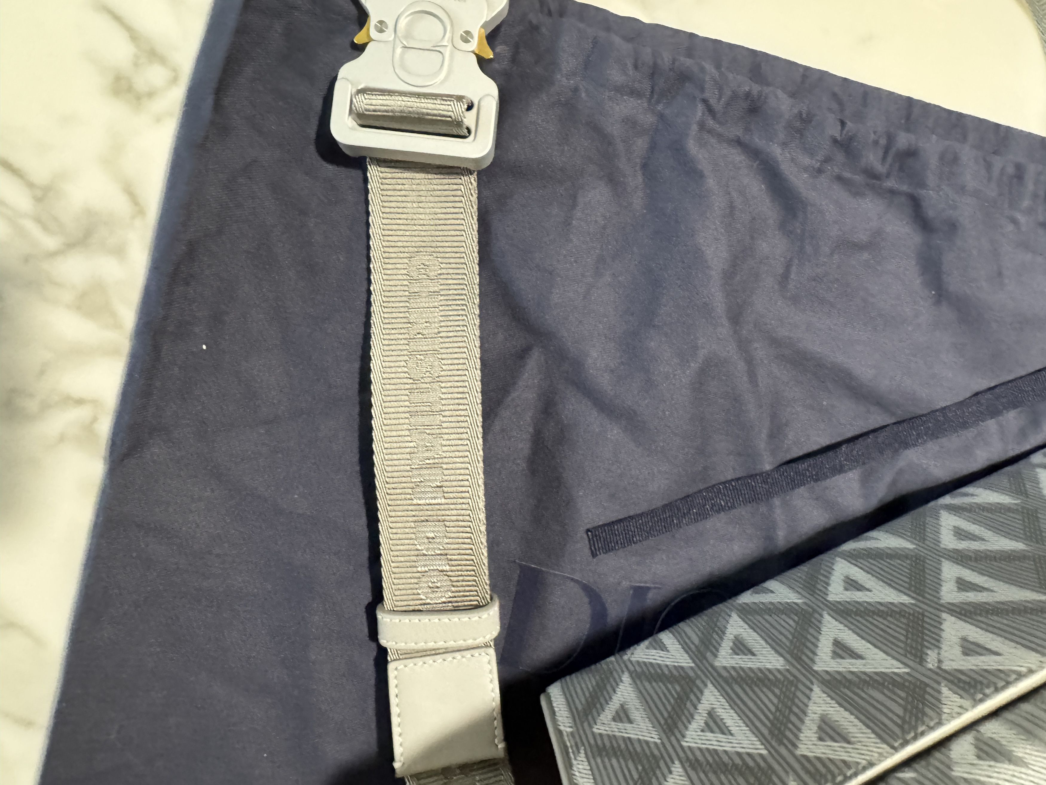 Dior Lingot pouch saddle diamond canvas Size ONE SIZE - 18 Thumbnail