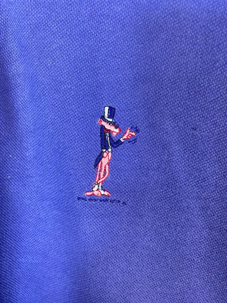 Cartoon Network × Vintage Vintage pink panther ringer polo shirt 1992 Size US M / EU 48-50 / 2 - 5 Thumbnail