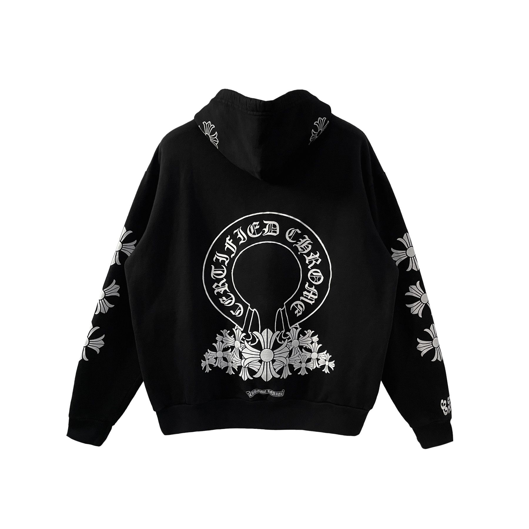 Chrome Hearts Chrome Hearts Drake Black Horseshoe Pullover Hoodie Size US M / EU 48-50 / 2 - 1 Thumbnail