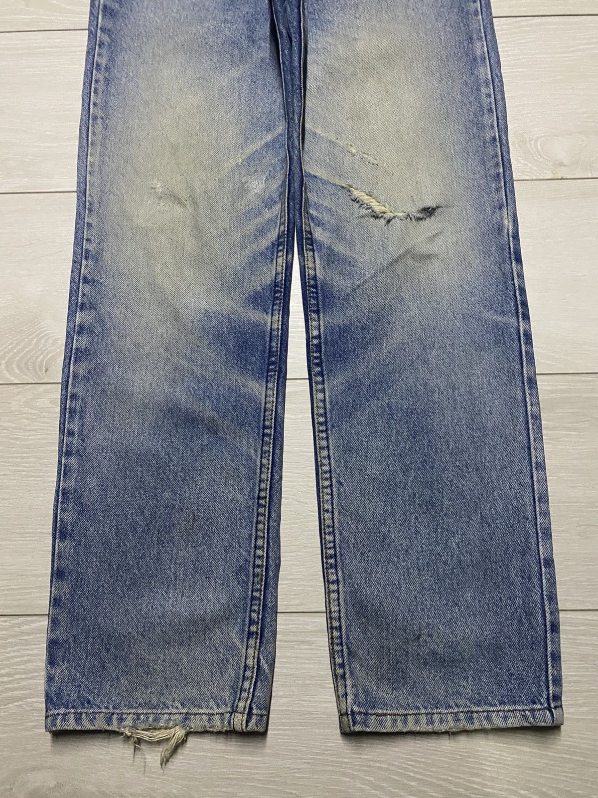 Levi's Vintage Levis 606 Faded Wash Taperred Leg Jeans Size US 30 / EU 46 - 5 Thumbnail