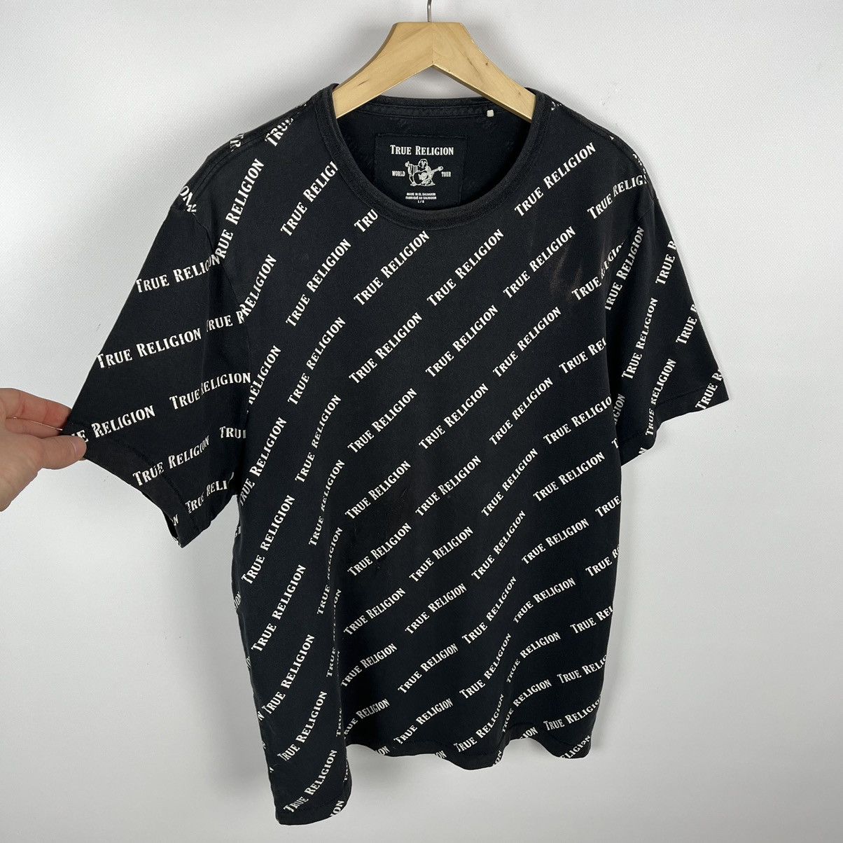 True Religion Vintage True Religion multilogo y2k japanese tee 90’s Size US L / EU 52-54 / 3 - 6 Thumbnail