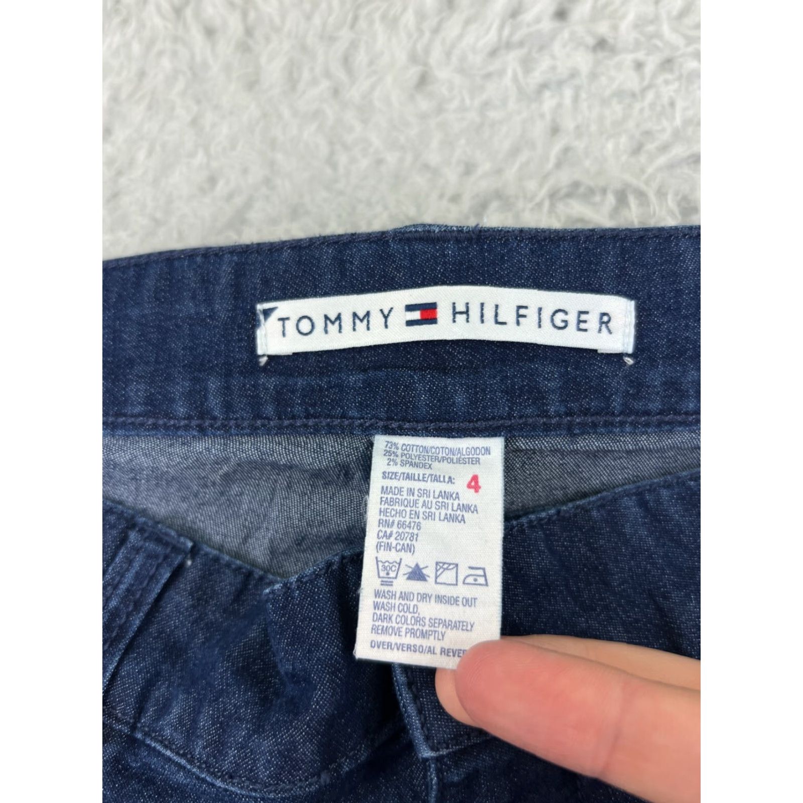 Tommy Hilfiger Tommy Hilfiger Jeans Women 4 Blue Denim Flared Low Rise Cotton Blend Vintage No Size 27" / US 4 / IT 40 - 3 Thumbnail